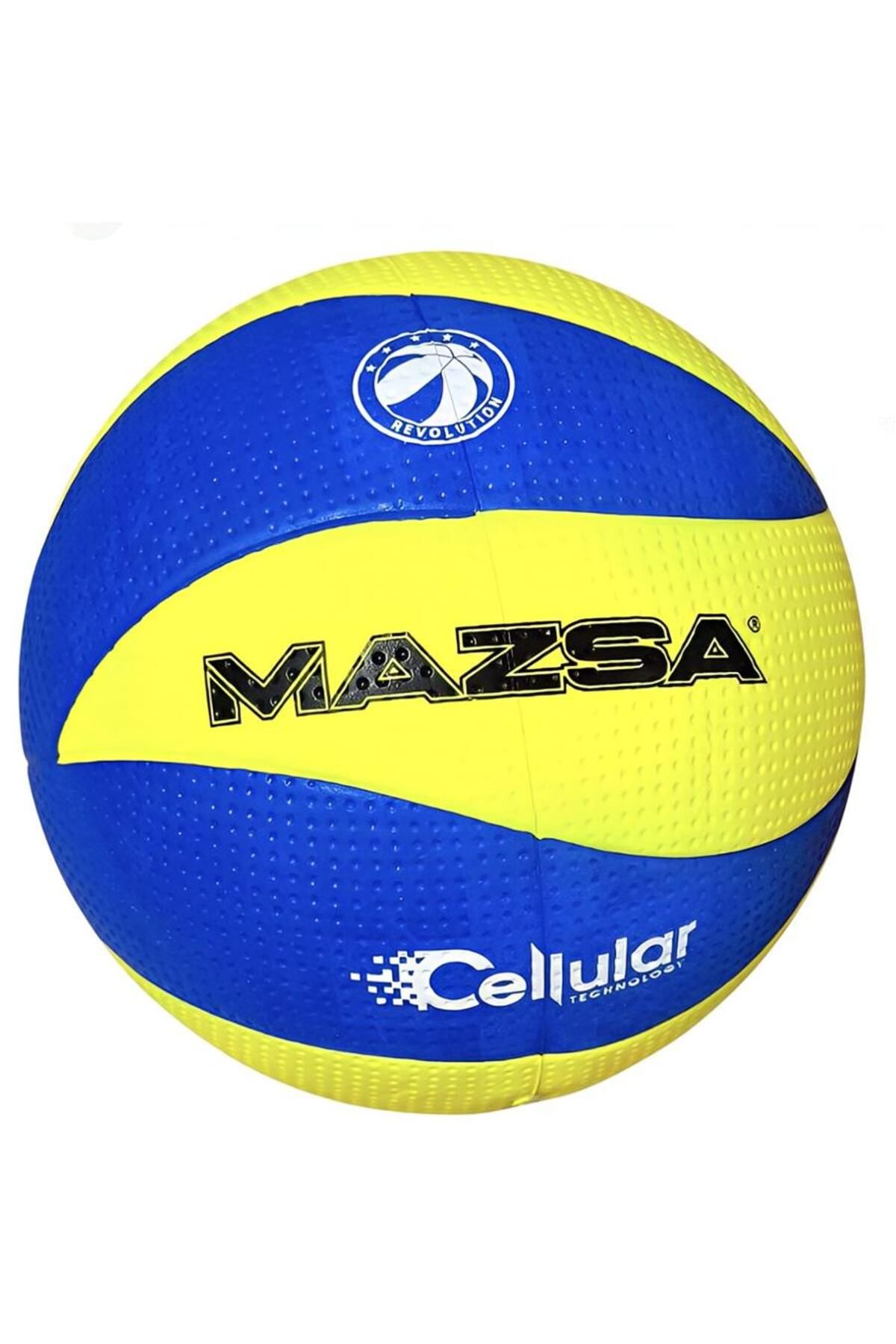 supertrend Süpertrend VB-KRC05001 MAZSA CELLULER RUBBER VOLEYBOL TOPU SARI LACİVERT