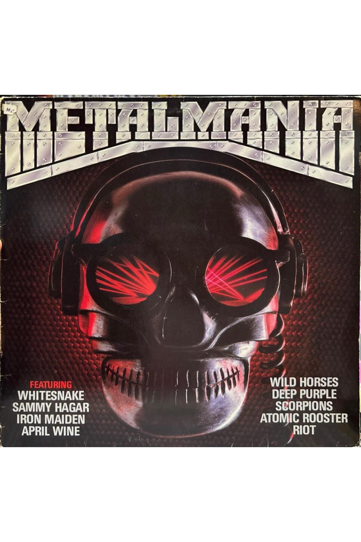 Kadıköy Plak Kulübü Metalmania - Iron Maiden - Deep Purple - Scorpions - Whitesnake - Sammy hagar - April Wine - Wild Ho