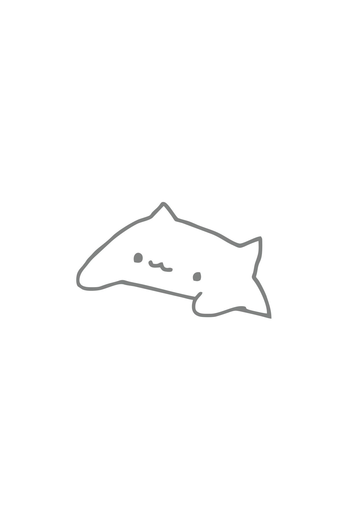 Reysa Tasarım Sevimli Kedi Araba Sticker 17x17 Cm Gri