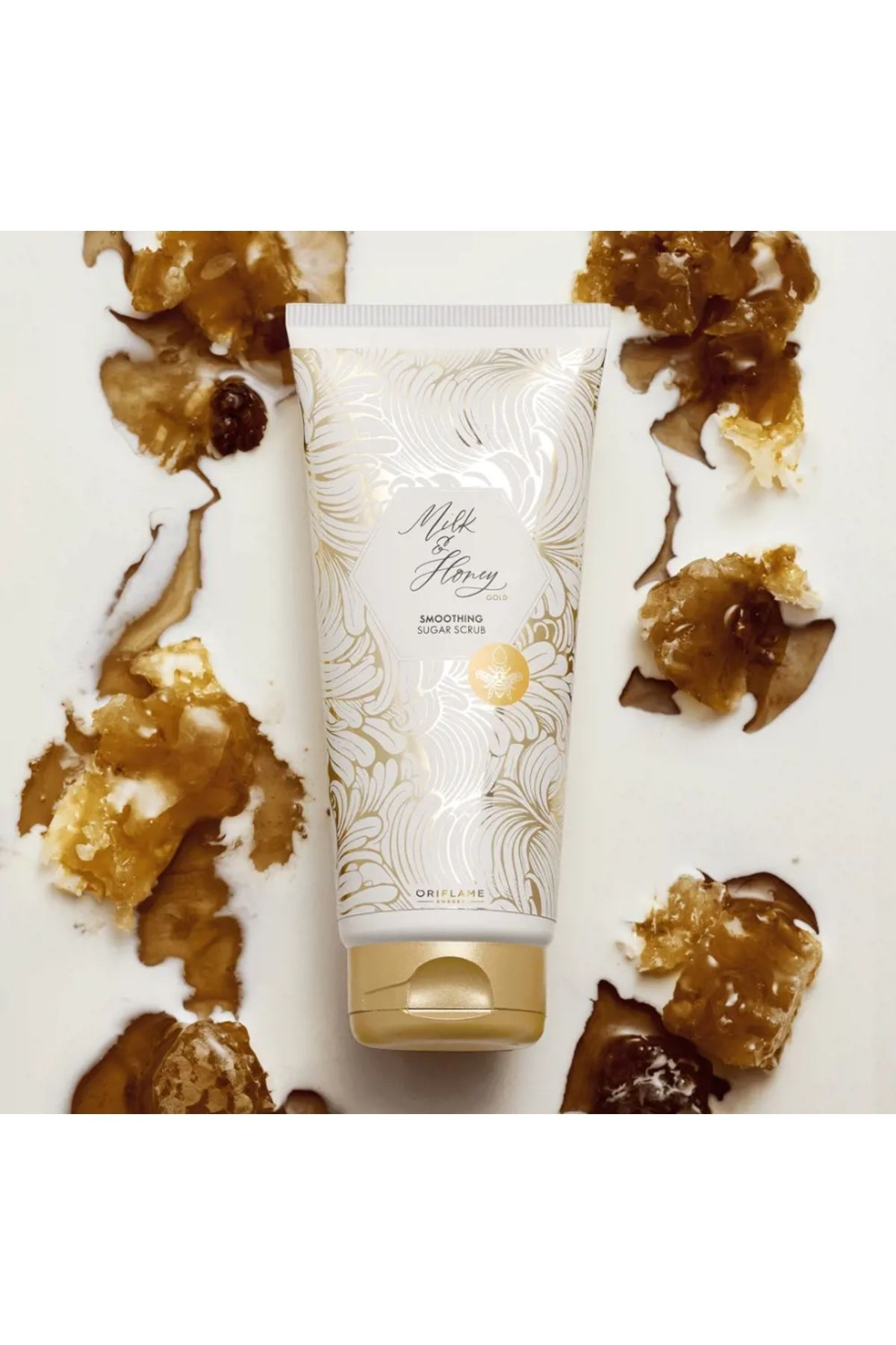 Oriflame Milk & Honey Gold Pürüzsüzleştirici Vücut Arındırıcısı