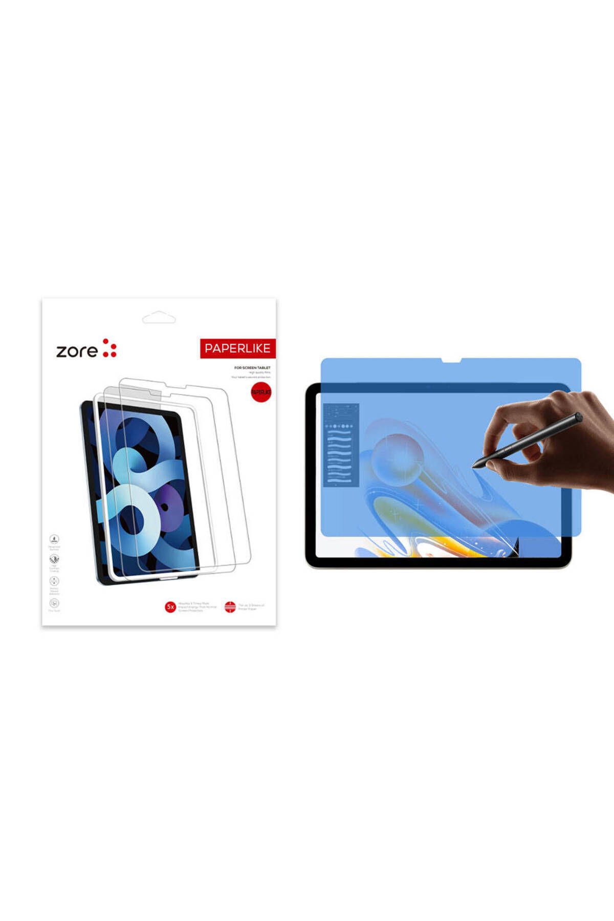 Kılıfist iPad Air 11 2024 KLFS Paper-Like Ekran Koruyucu