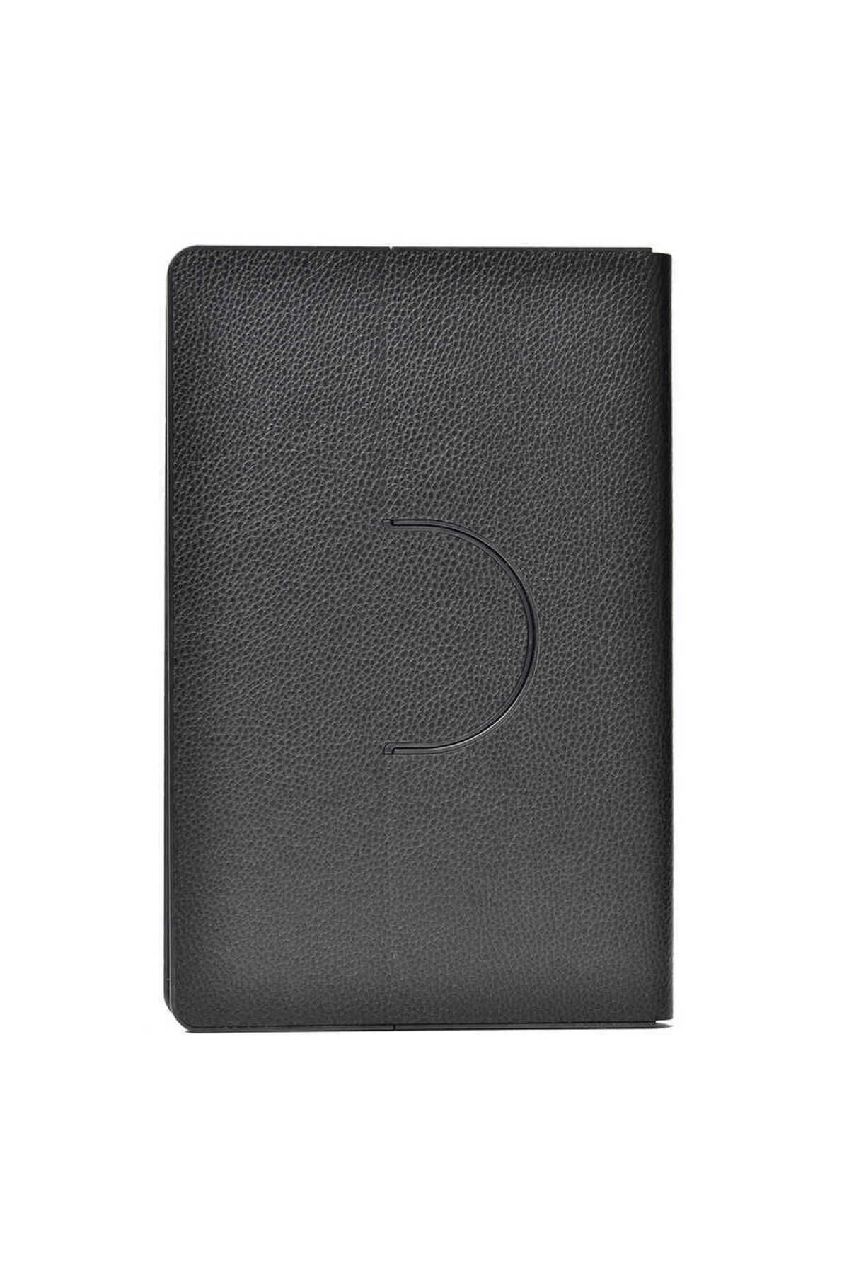 Kılıfist Galaxy Tab A7 10.4 T500 2020 Uyumlu KLFS Fest Dönebilen Standlı Kılıf-Siyah