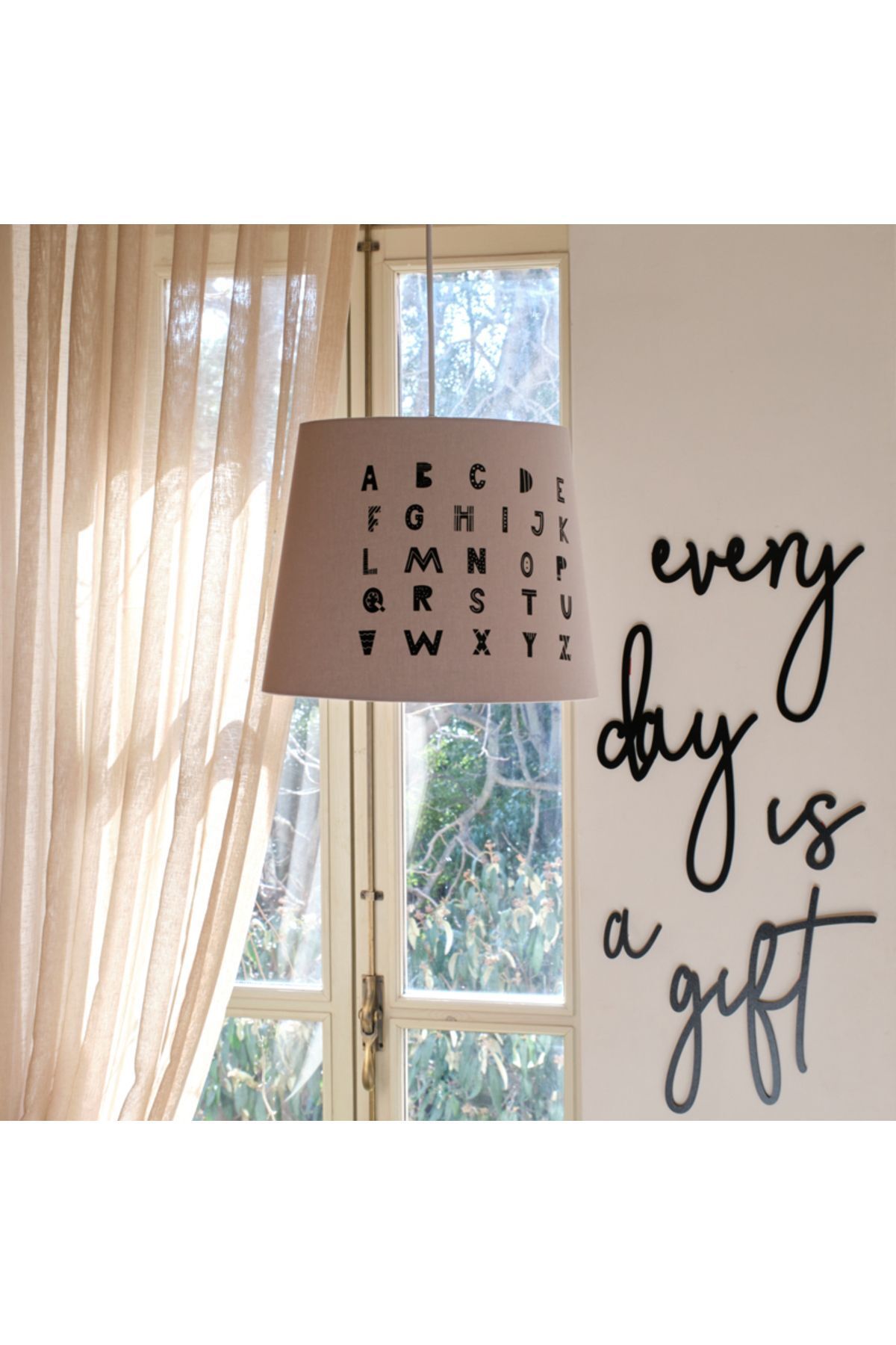 SerenityHaven Funna Baby Tavan Lamba - Story - Gri