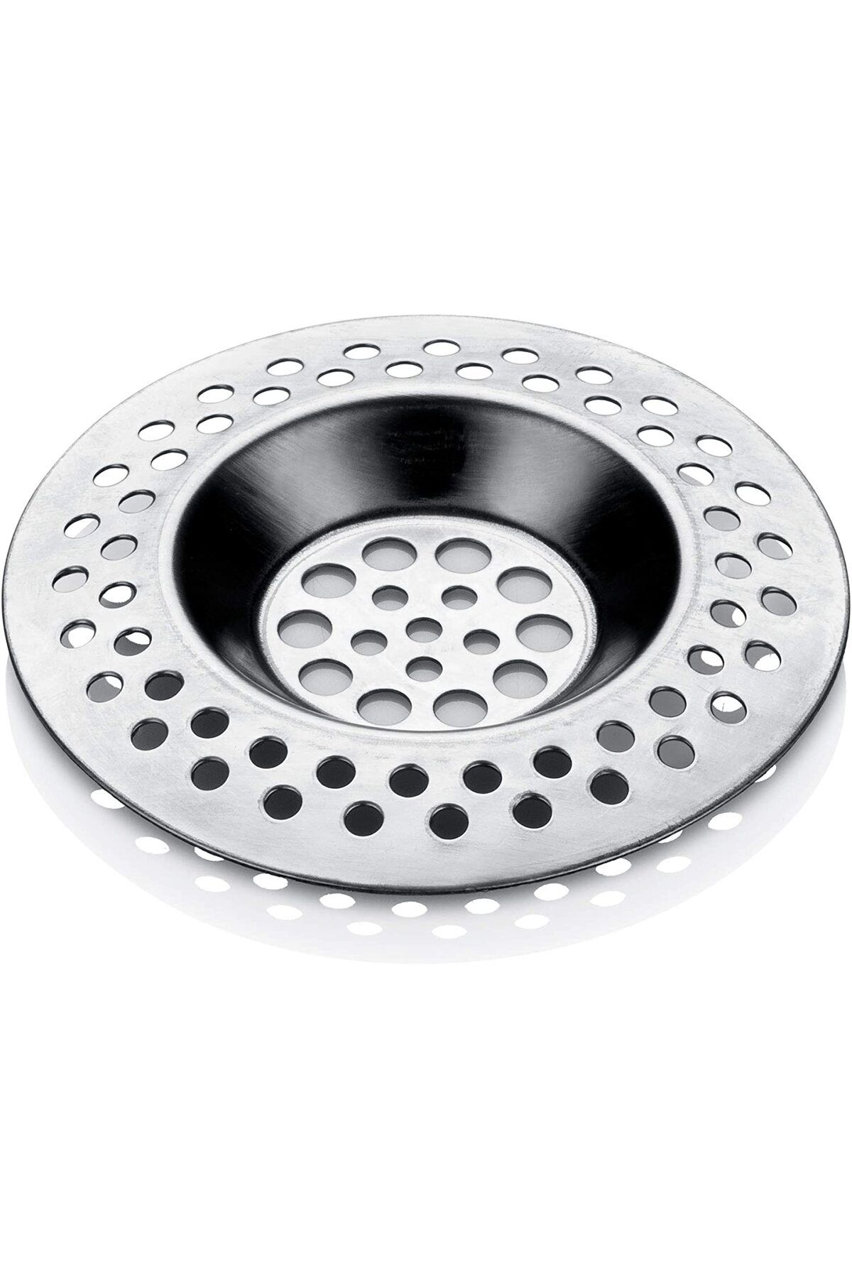 Milena Life Paslanmaz Metal Yuvarlak Mutfak Lavabo Içi Gider Süzgeci, Banyo Evye Filtresi Çöp Tıkacı 1 Adet