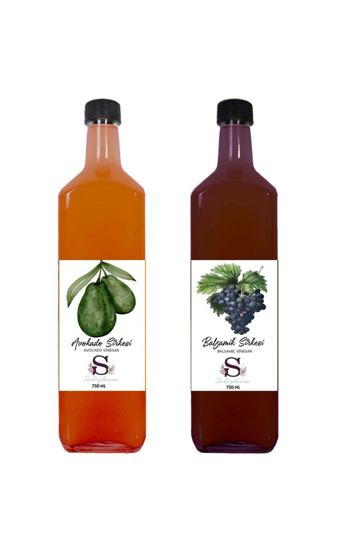 Süheylaana Doğal Avokado Sirkesi 750 Ml - Doğal Balzamik Sirkesi 750 Ml
