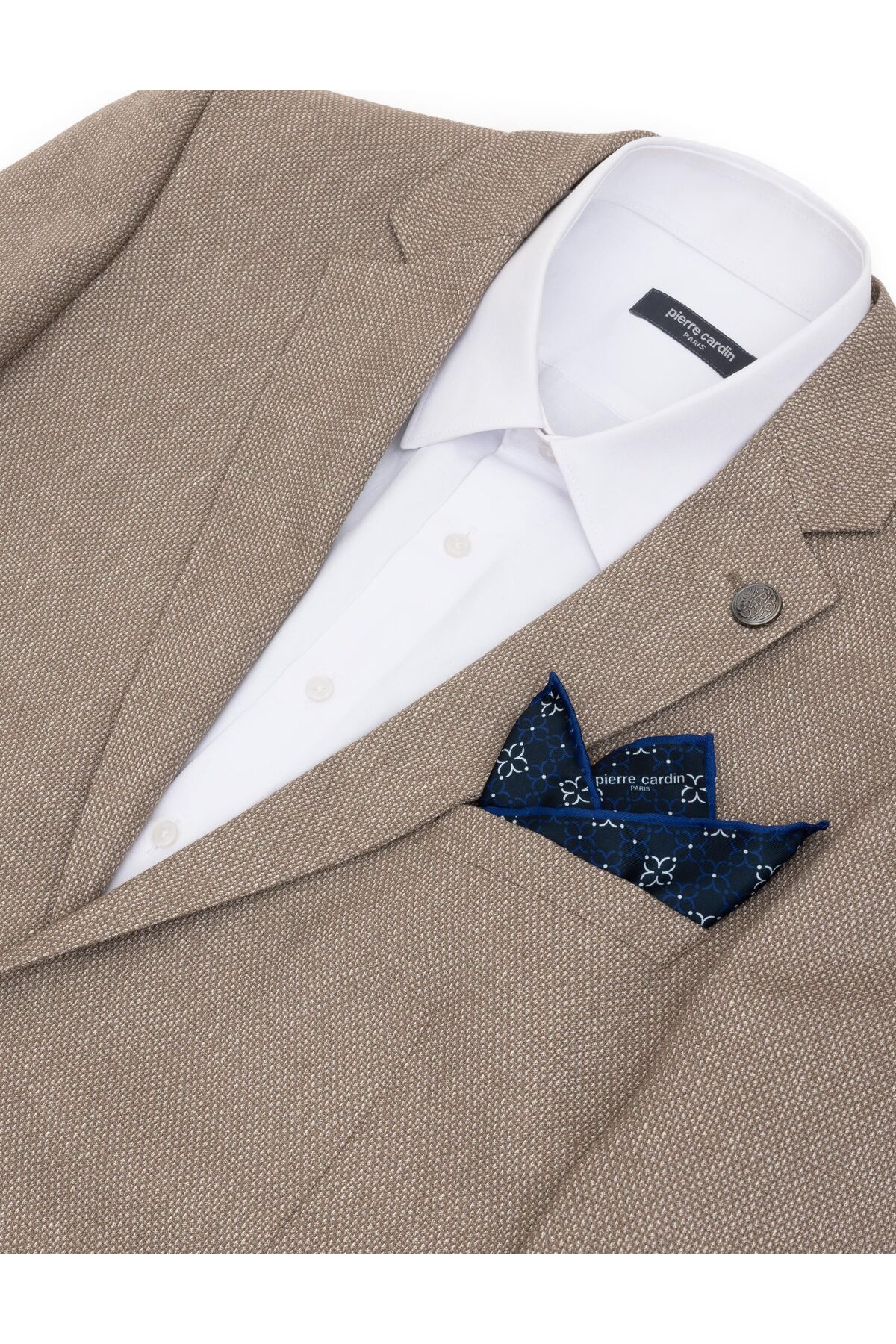 Pierre Cardin Lacivert Desenli Mendil 50317577-200