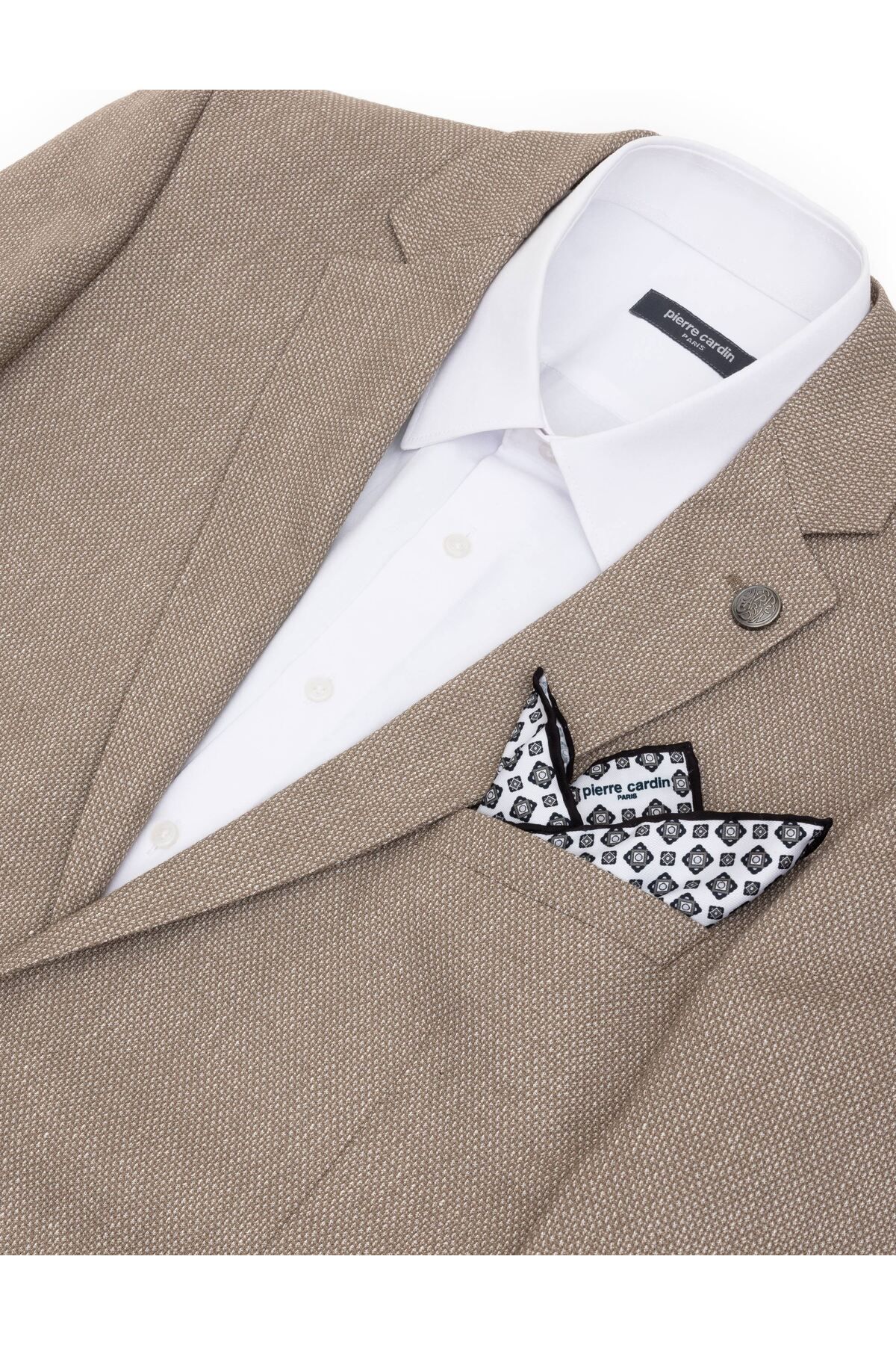 Pierre Cardin Siyah Desenli Mendil 50316434-001