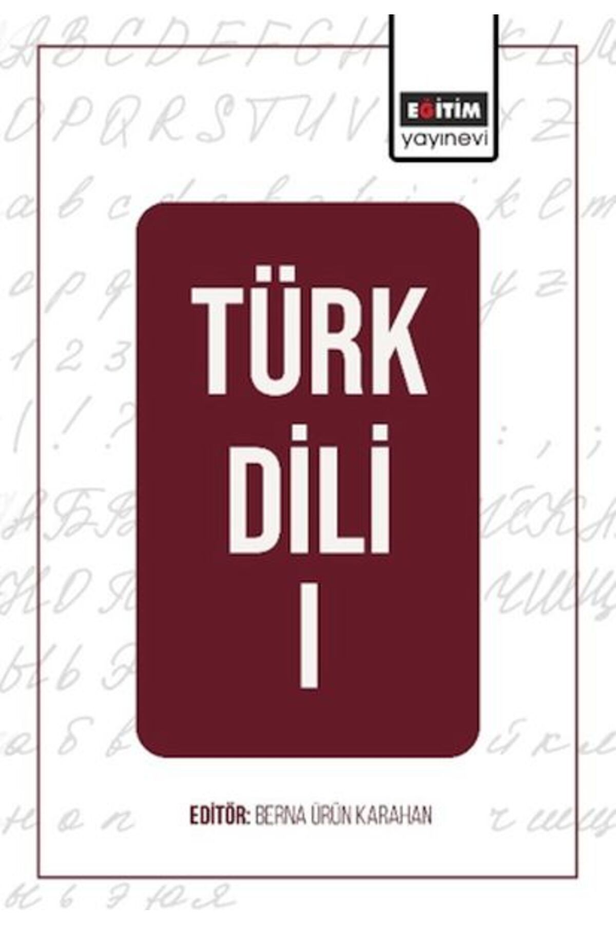Genç Destek Türk Dili I