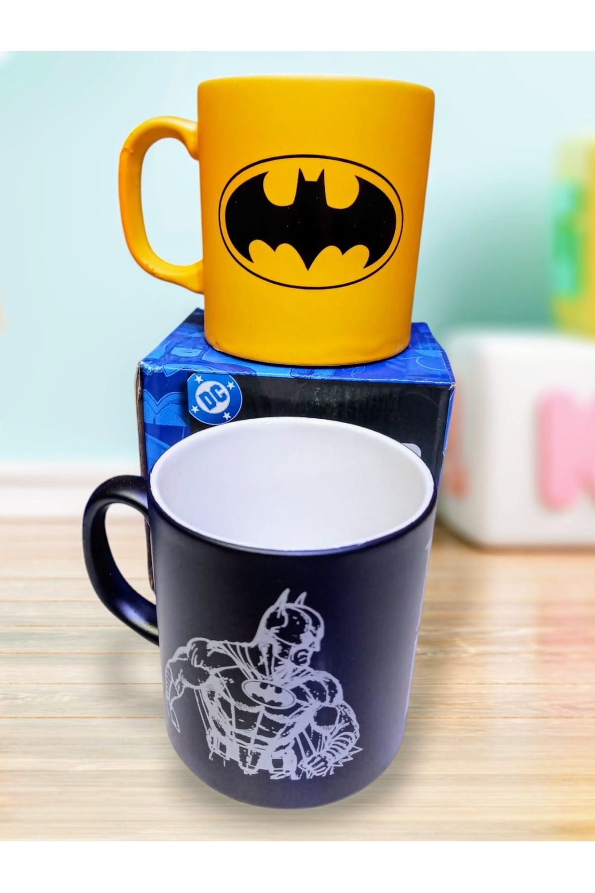 izmir yazici servis Lisanslı Batman 330 Ml Kupa Mug Latte Fincanı 1 Adet Hediyelik