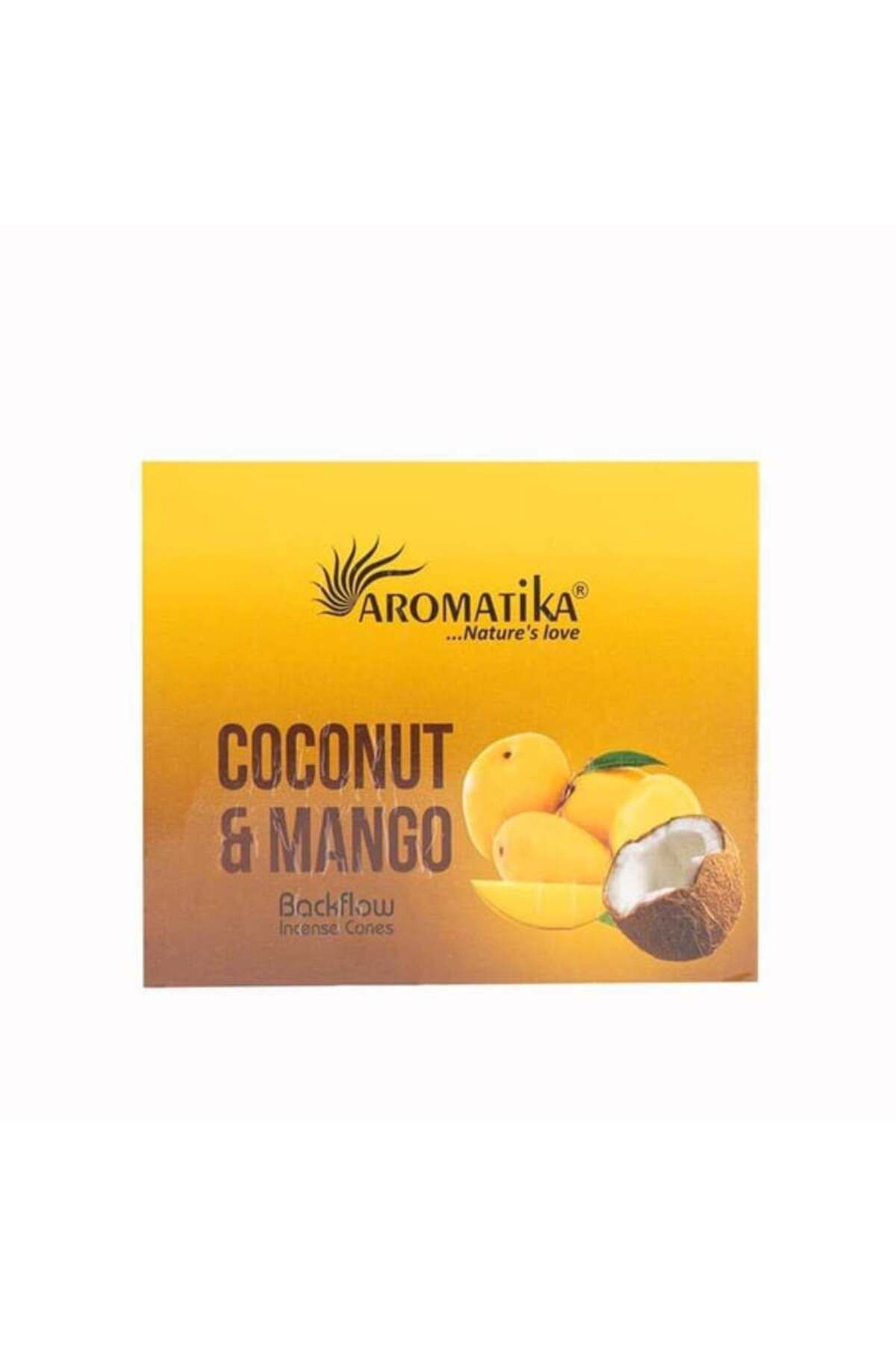 Colourful SHOP Hindistan Cevizi Ve Mango Kokulu Geri Akış Tütsü 10 Adet