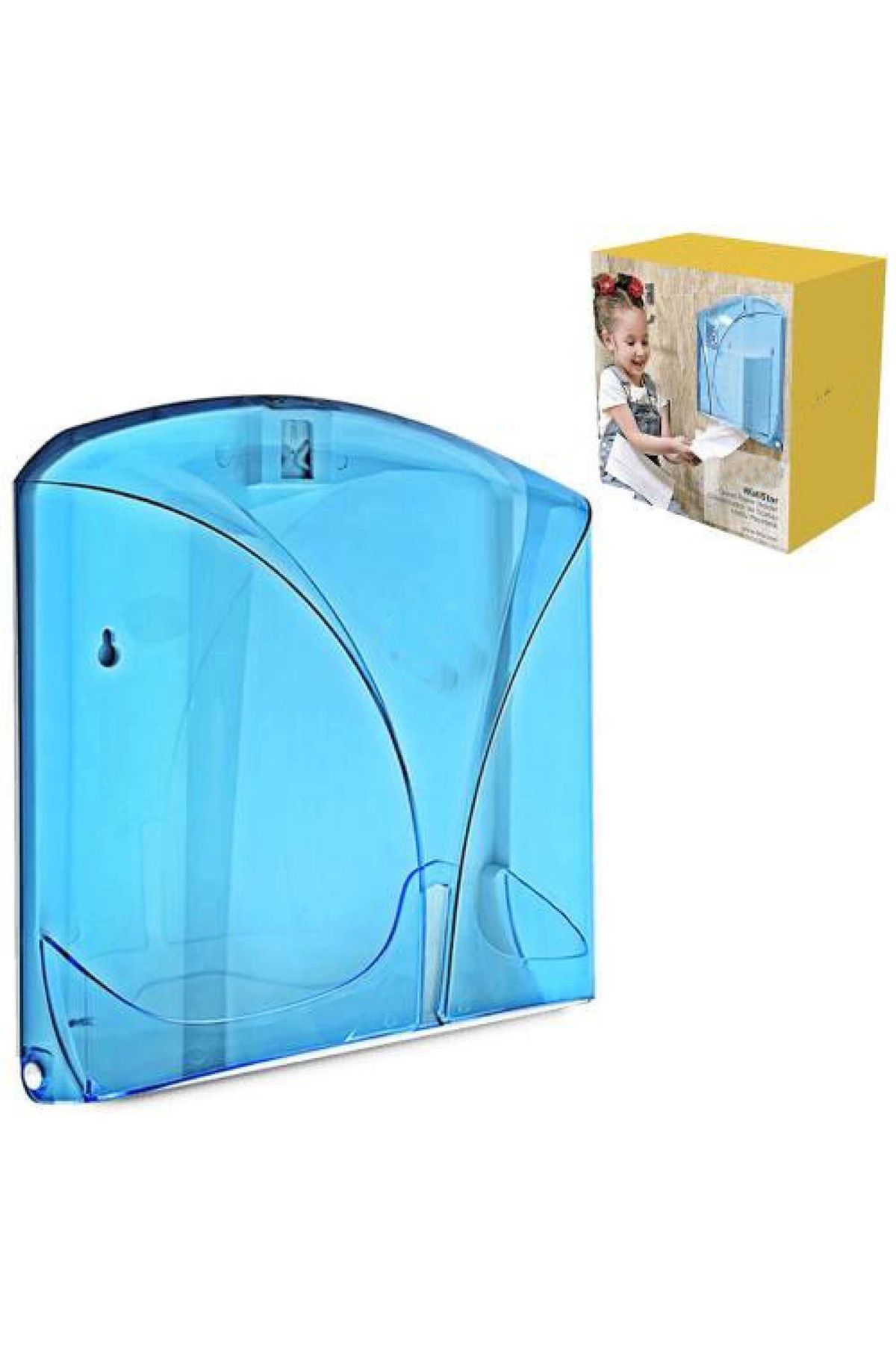 MELFSHOP Z Katlı Peçete Dispenseri -Duvara Monte Havlu Peçetelik (336336)