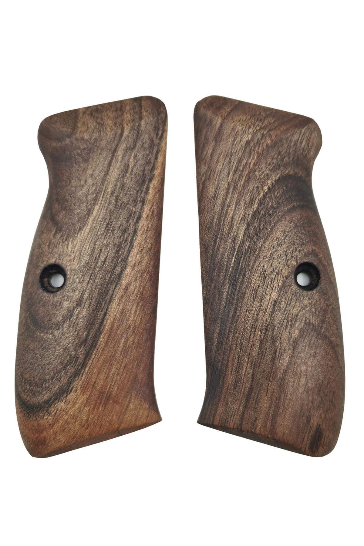 Aresoutdoors CZ 75 Uyumlu Naturel Ağaç Ahşap Kabze 093