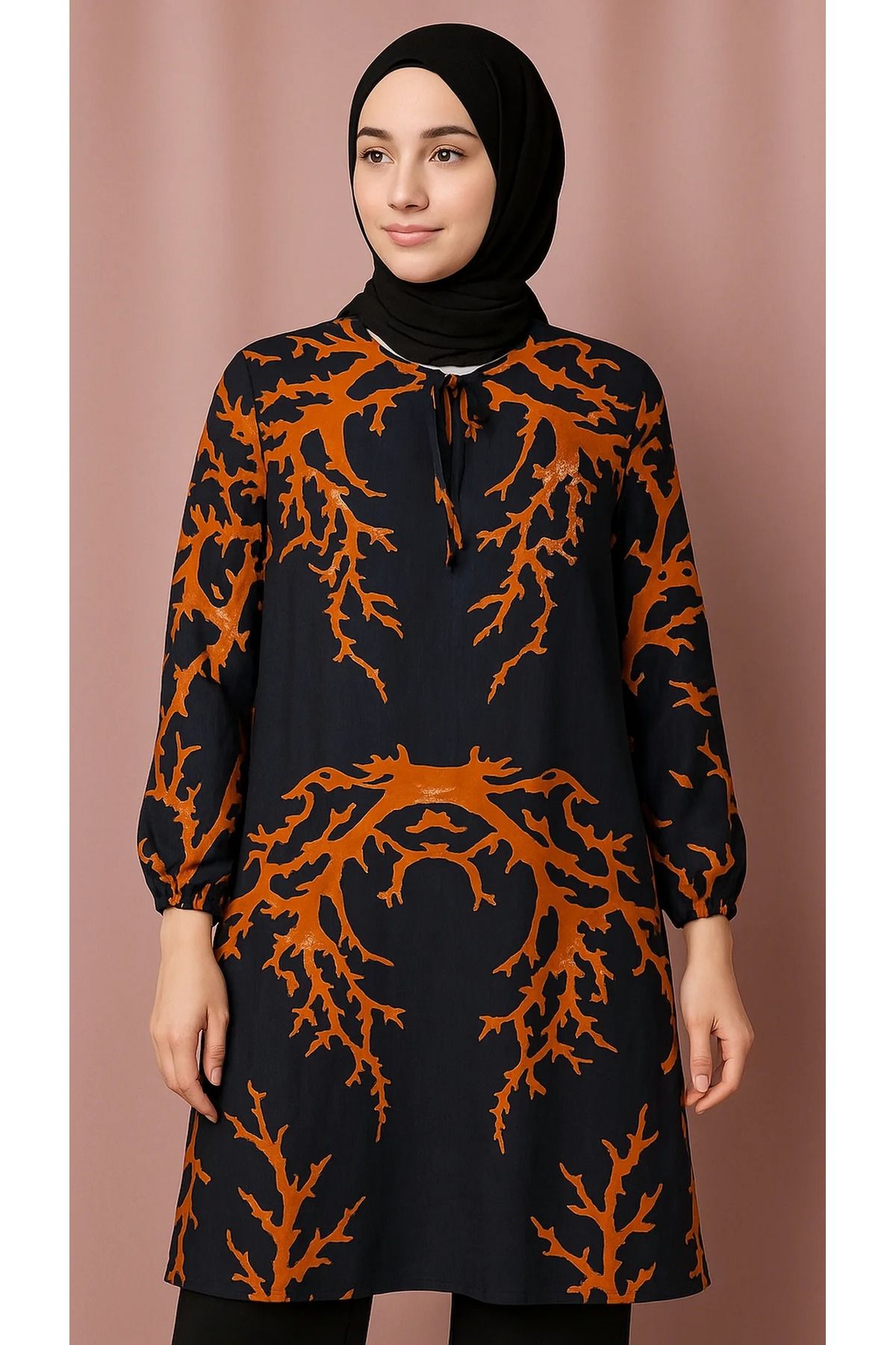 Rümeysa Zoya Viscon Tunik 115cm