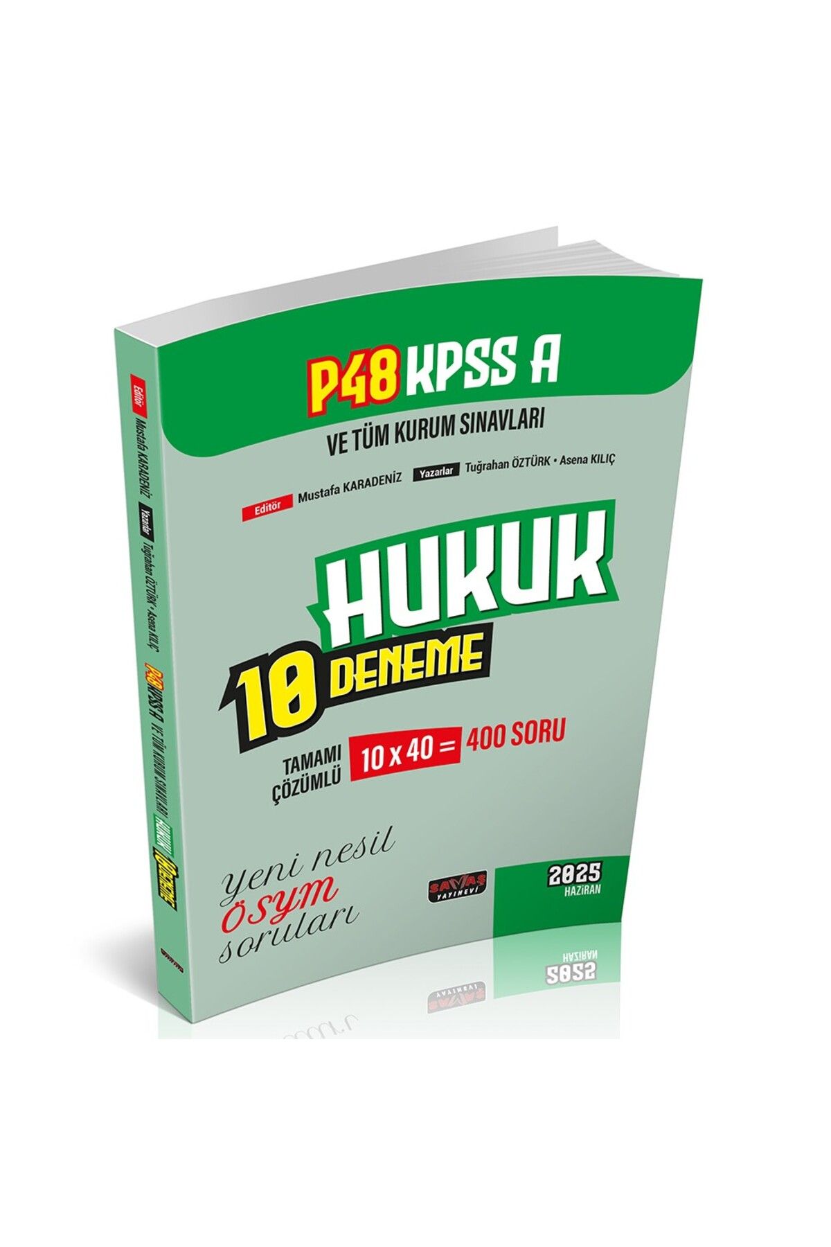 Savaş Yayınevi P48 KPSS A Grubu Hukuk 10 Deneme 4. Baskı