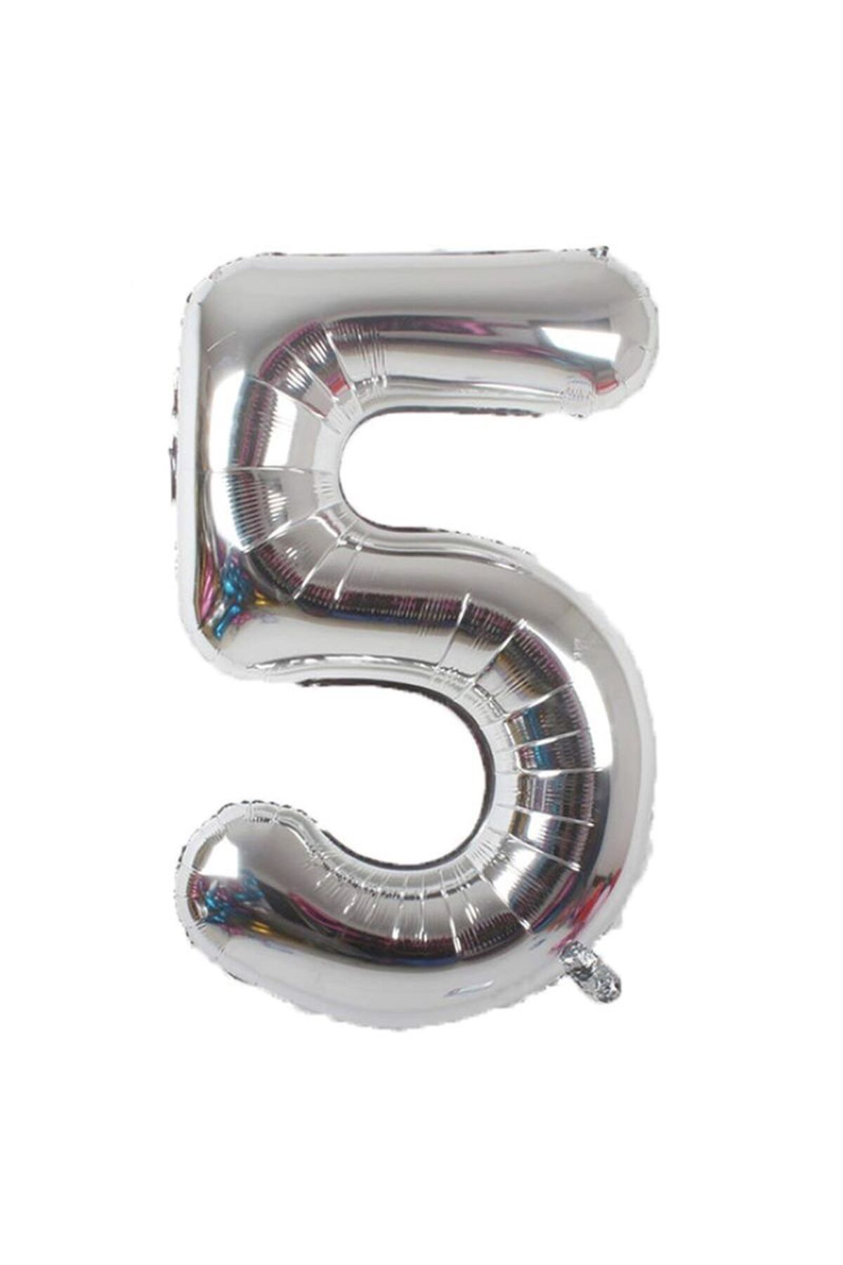 UVERTE 5 Yaş Gold Altın Renk Folyo Balon 34 İnç 80 CM Doğum Günü Partisi İçin