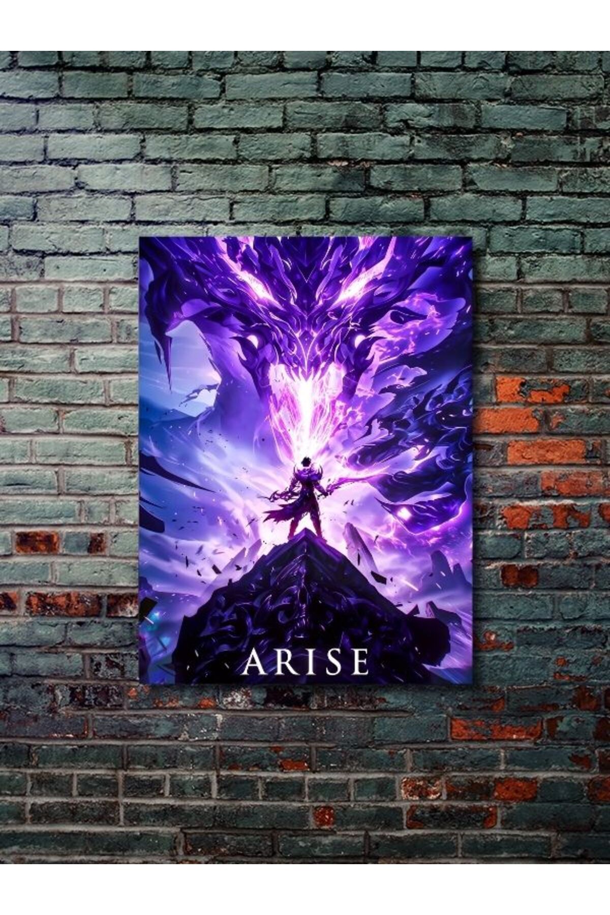 ZNC Solo Leveling - Anime & Manga Posterleri, Özel Tasarım Kağıt Poster