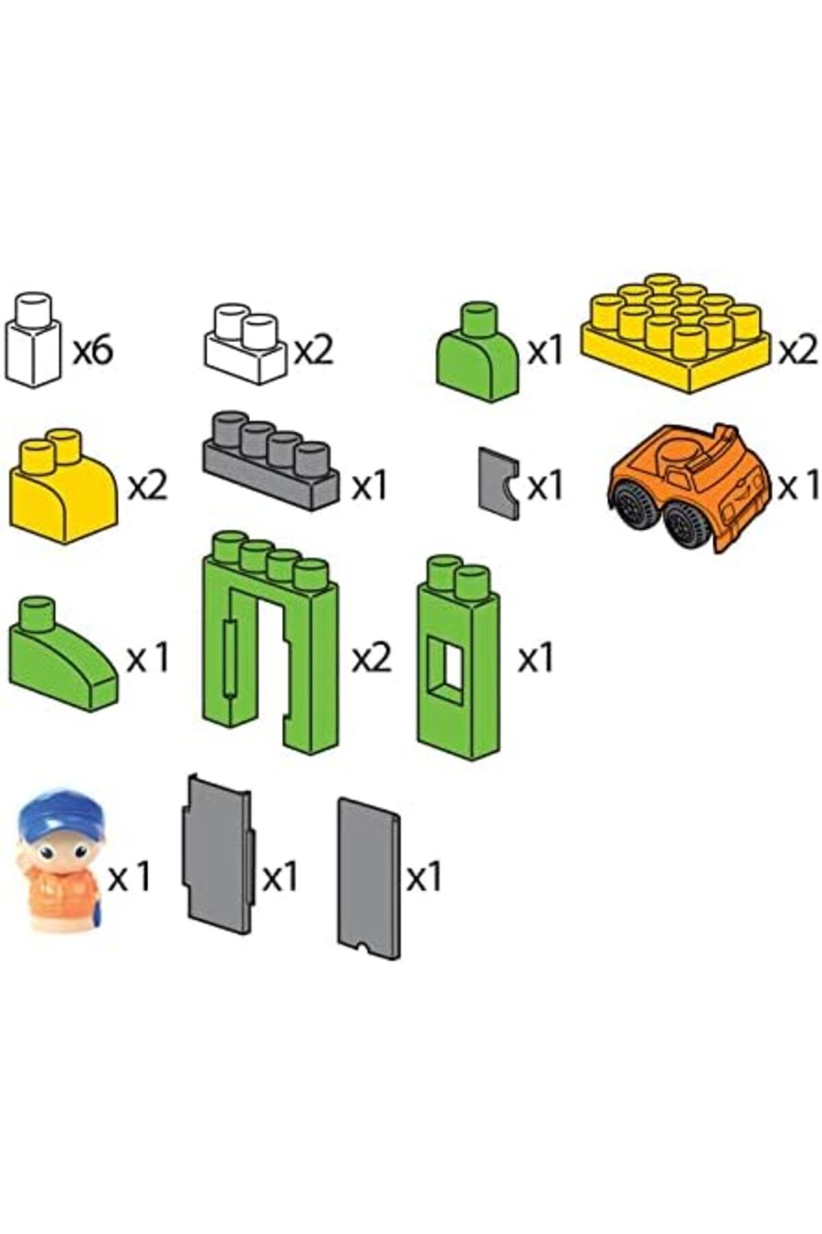 Moon-Dream Home – Building Block Toy Set – Learning Toddlers Colorful Building Bricks 4