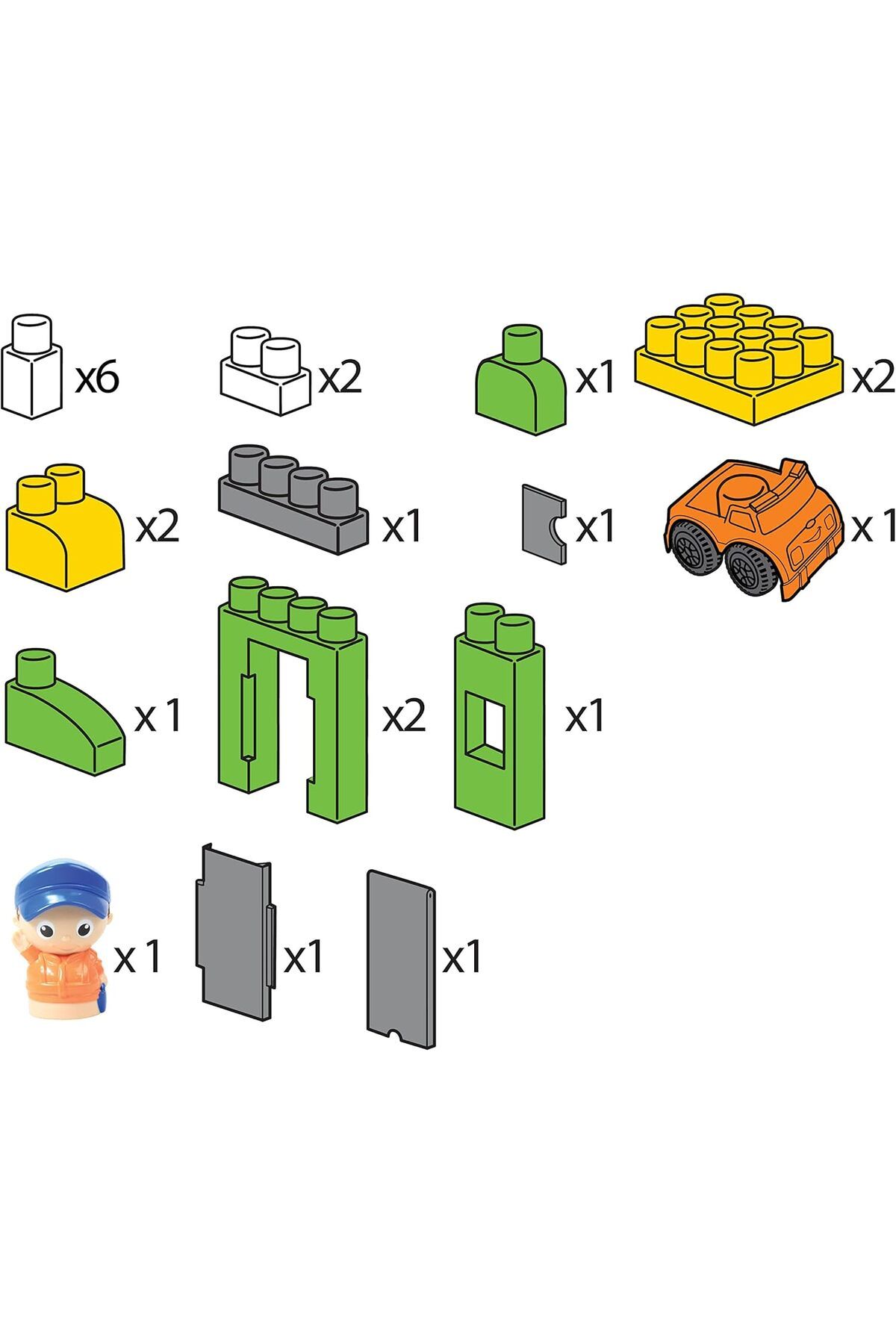 Moon-Dream Home – Building Block Toy Set – Learning Toddlers Colorful Building Bricks 3