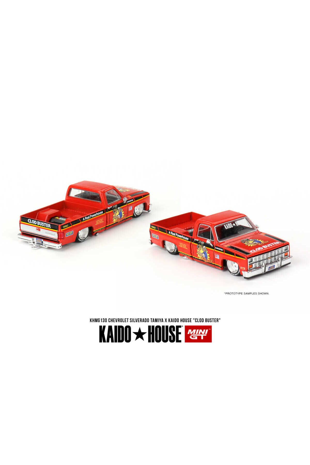alpmodel Mini GT 1/64 Chevrolet Silverado TAMIYA x KAIDO HOUSE "Clod Buster" KHMG130