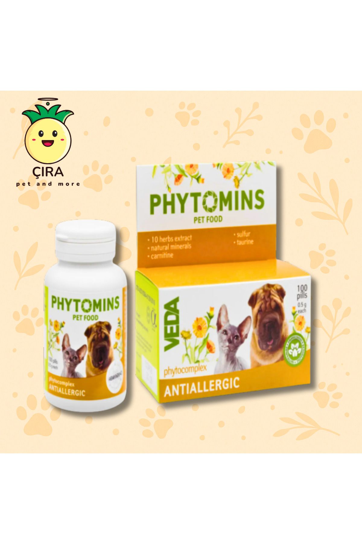 Vedavet PHYTOMINS ANTIALLERGIC