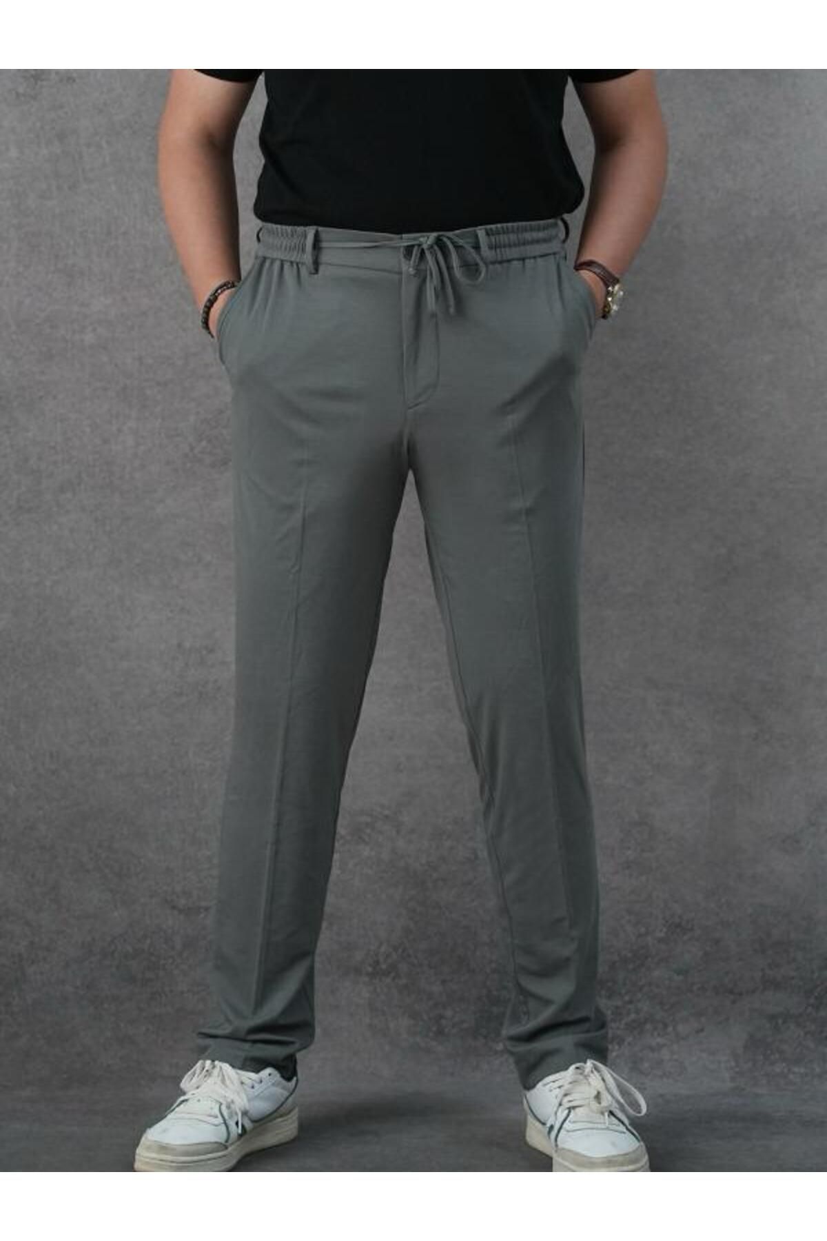 Looper jogger Tailored Fit Kesim Yazlık Ince Salaş Alt Jogger Pantolon