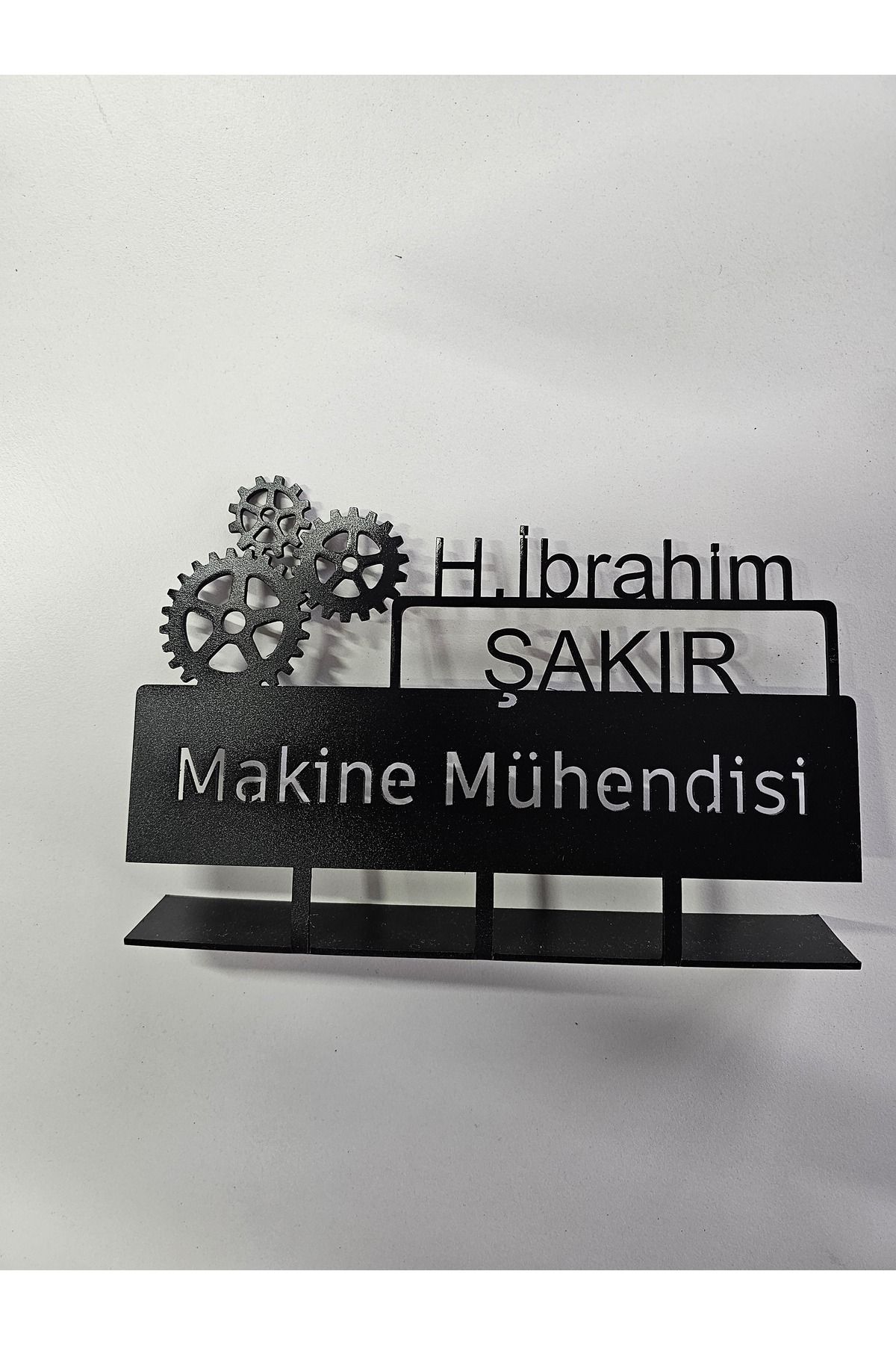 BDM421 Makina Mühendisi Masa Üzeri İsimlik