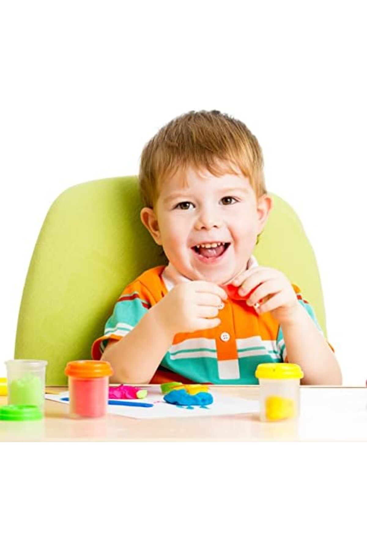 مجموعه ۵ عددی Dough Creations – خمیر بازی متنوع برای کودکان – خمیر مدلسازی غیرسمی