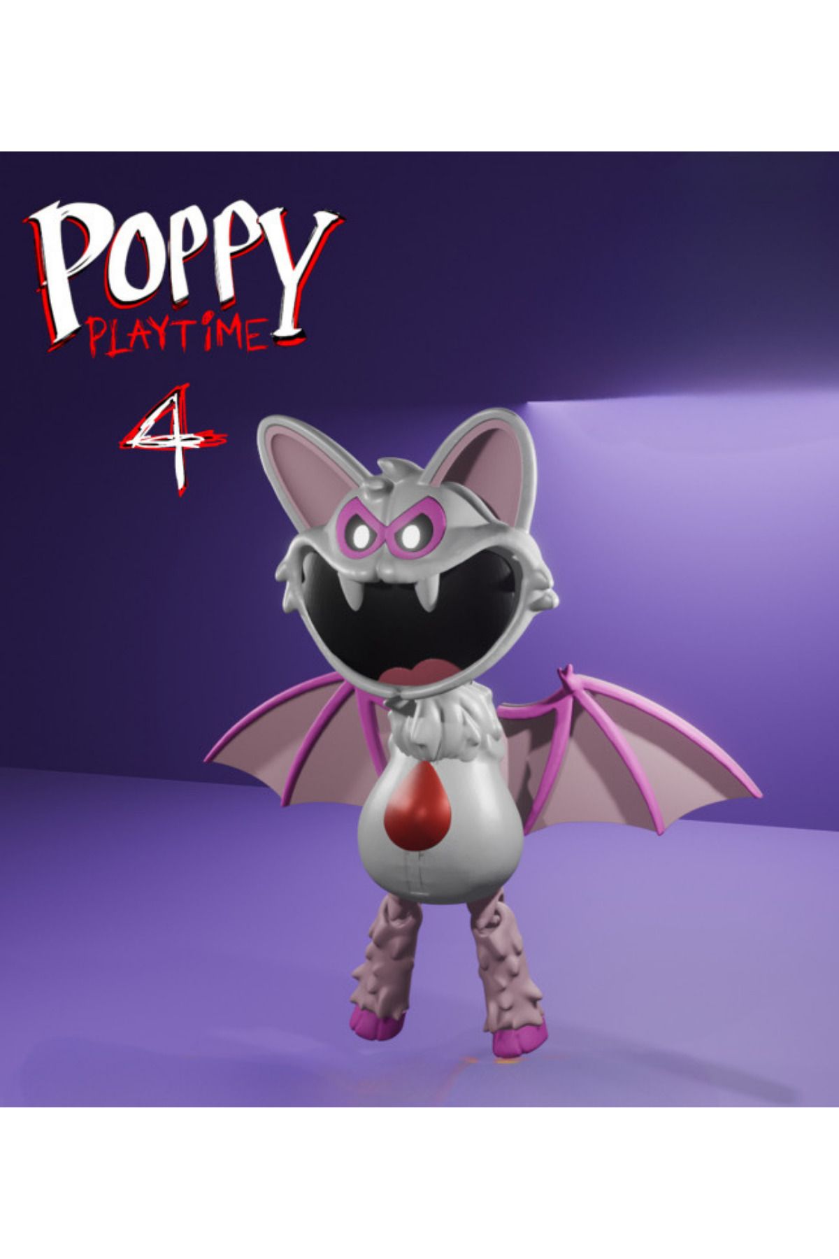 mimo Rabie Baby Poppy Playtime Oyuncak 15 CM Catnap Figür