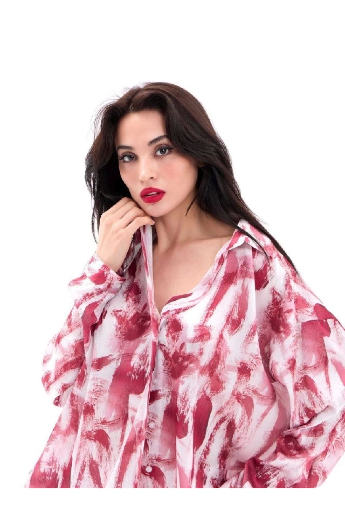 POLEXP Yüksek Kaliteli Slim Fit Gömlek
