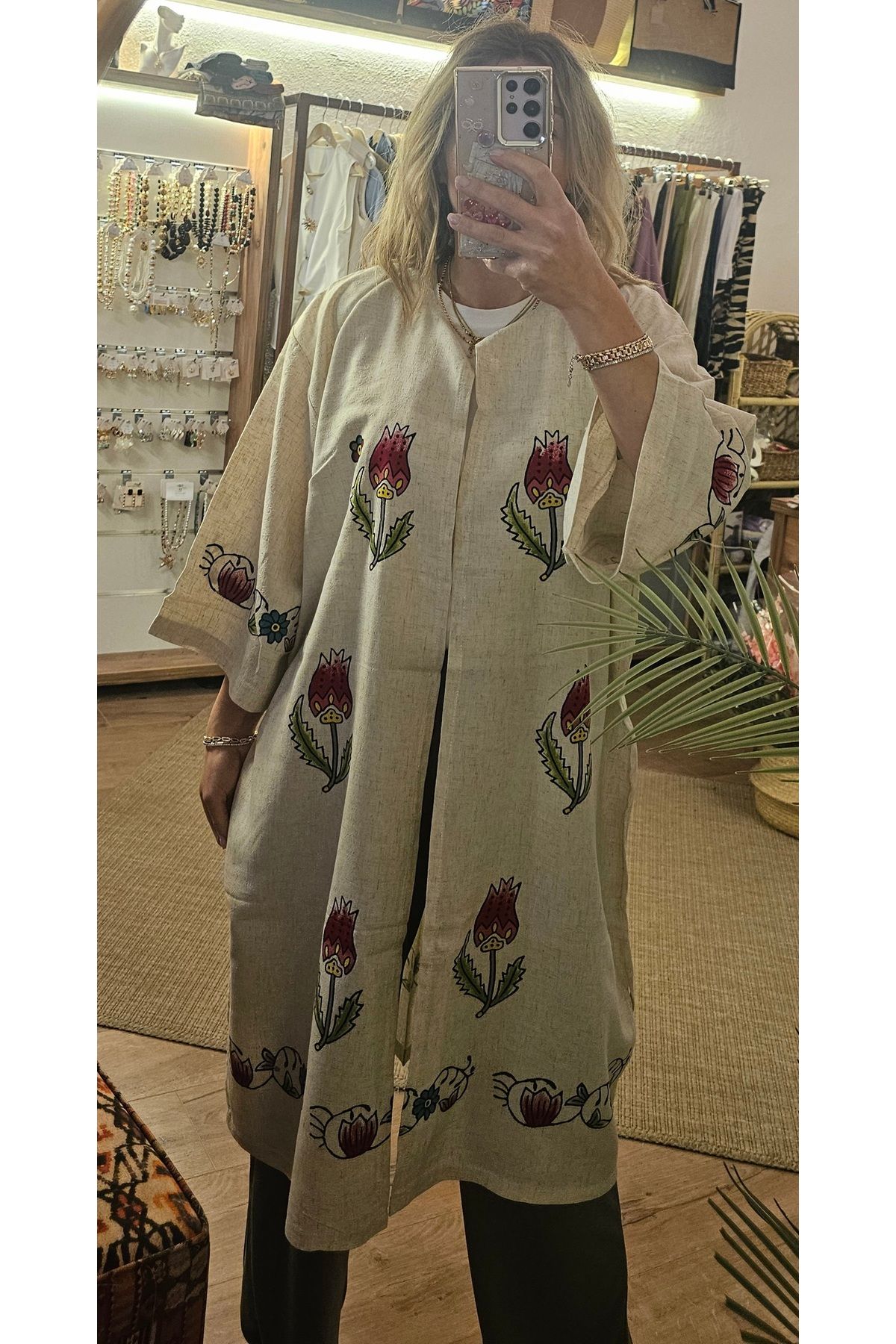 HİLALAKSESUAR10 El yapımı kimono