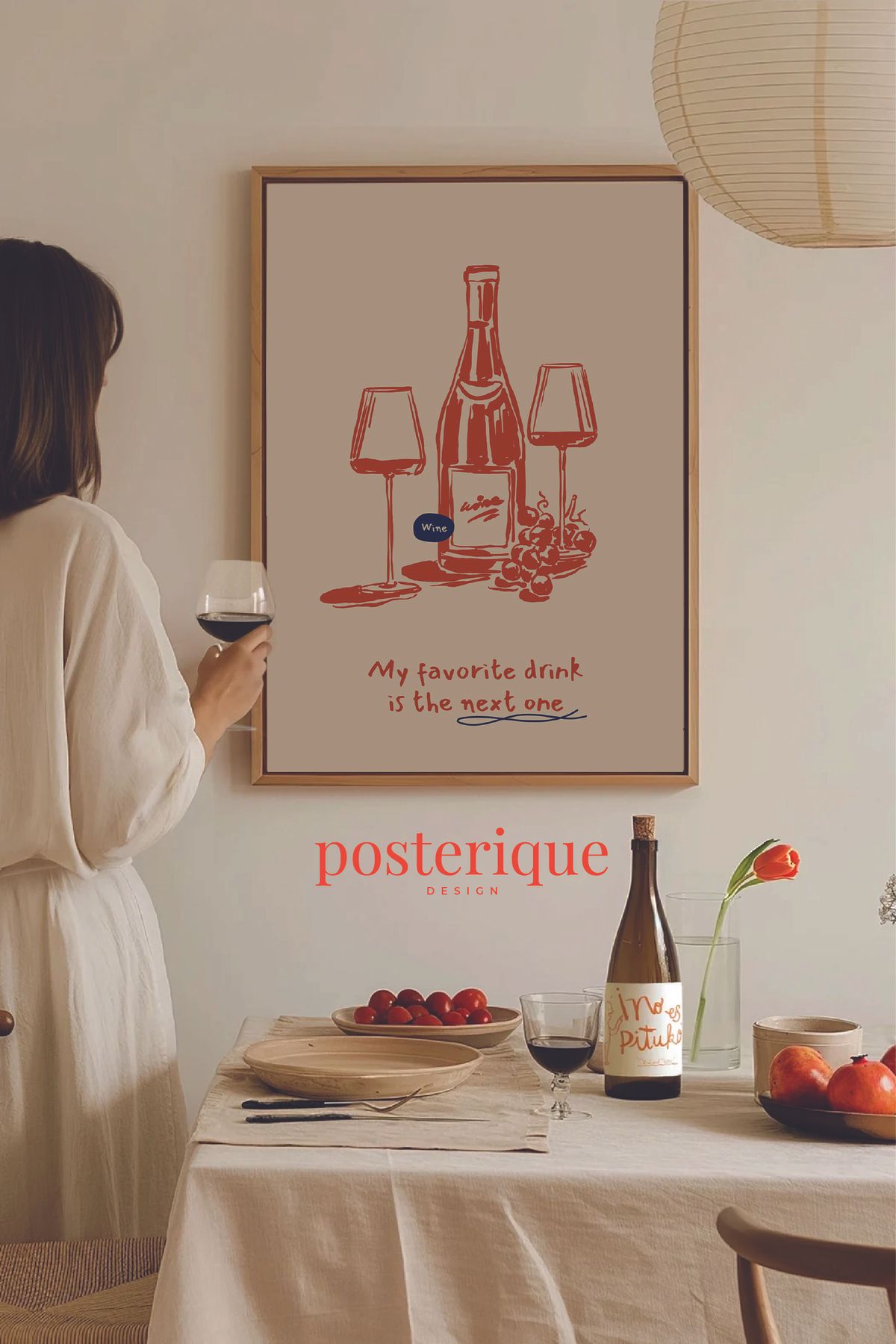 posterique My Favorite Çerçevesiz Poster Çerçevesiz Tablo