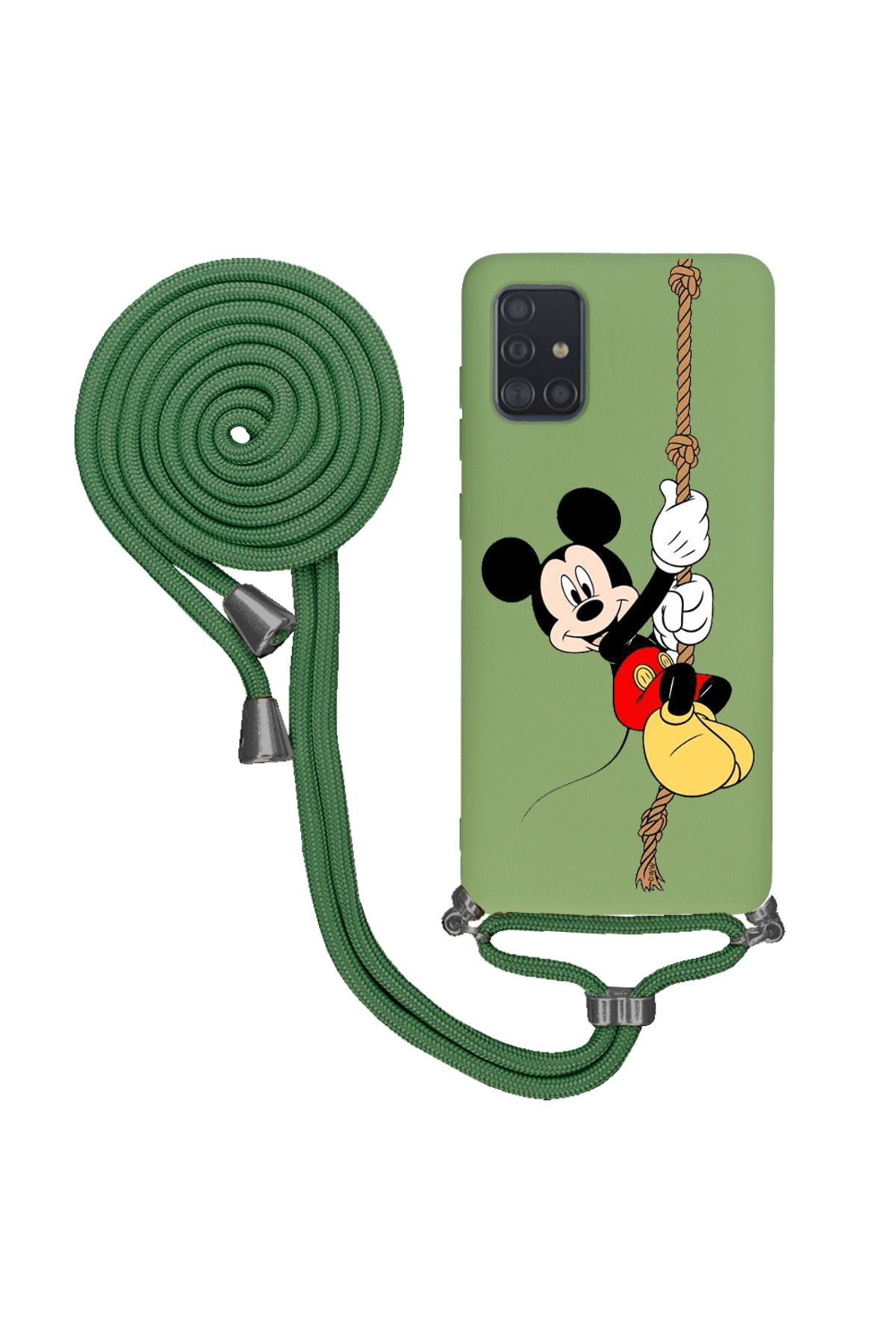 Royaleks Samsung A71 İpli Lansman Kılıf - Mickey Mouse