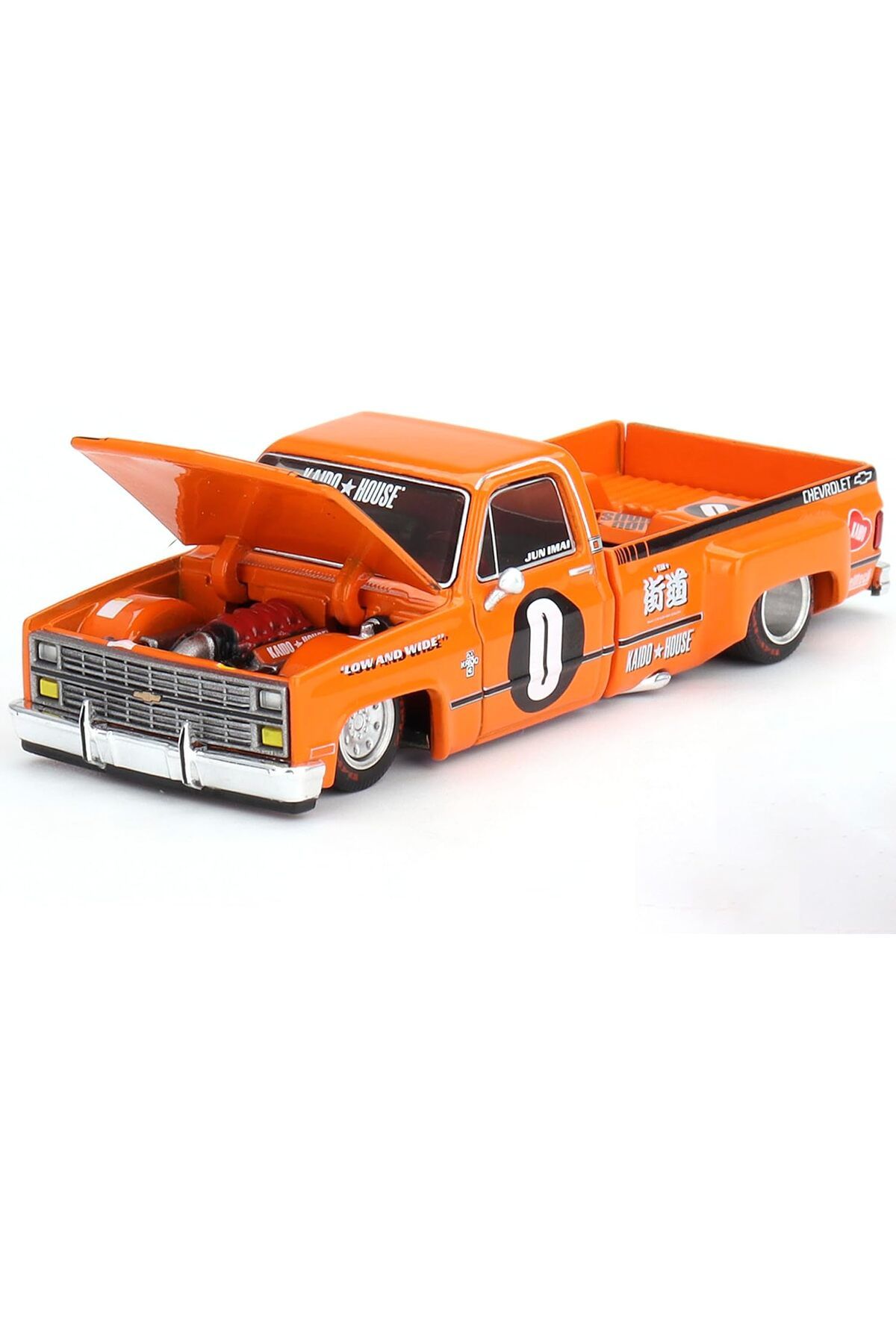 alpmodel Mini Gt 1/64 Chevrolet Silverado Dually Kaido Works V2 Khmg090