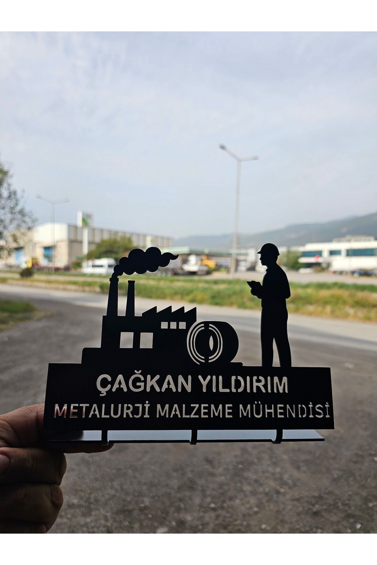 BDM421 Metalurji Mühendisi Masa Üzeri İsimlik