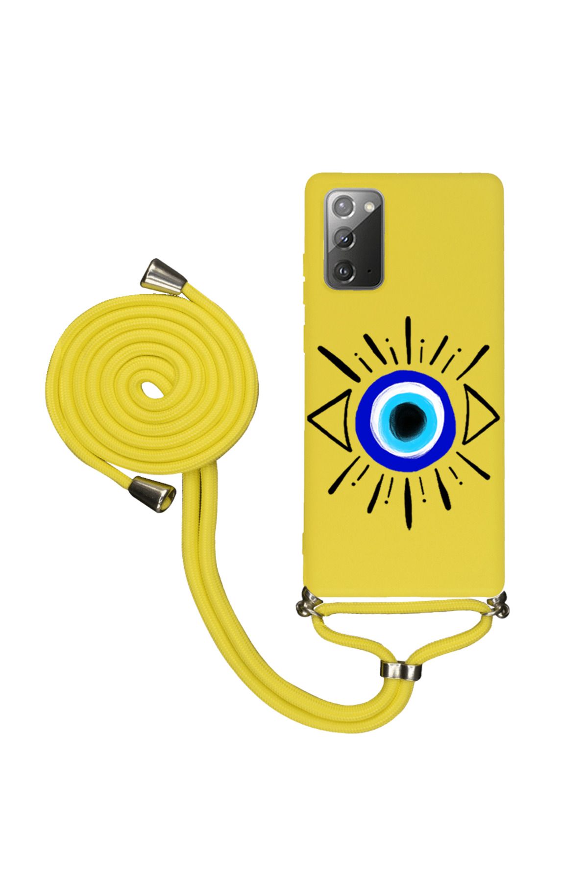 Royaleks Samsung Note 20 İpli Lansman Kılıf - Eyes 2