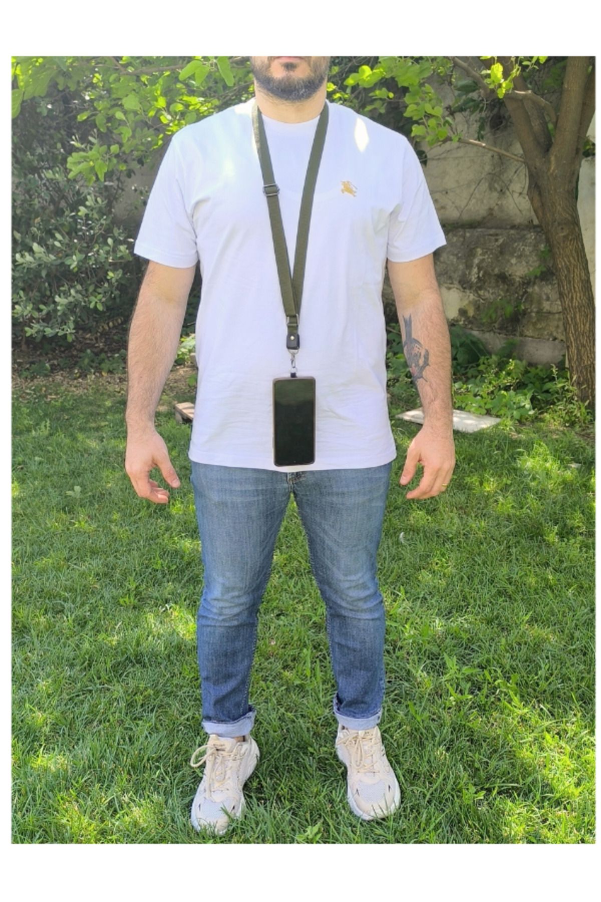 gampfa Telefon Boyun Askı Aparatı | Universal Uyumlu, Ayarlanabilir Uzunluk, Boyuna Takılan Telefon Askısı