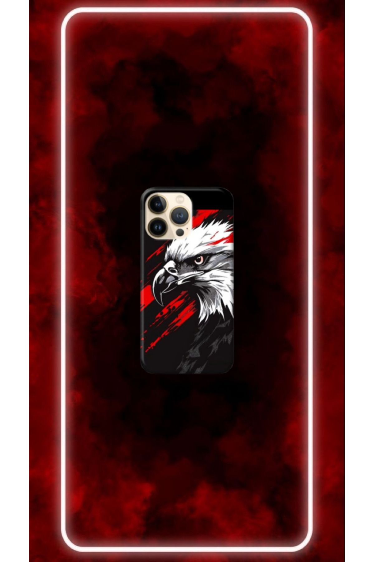 cover shopp Kartal Desenli Kılıf Tasarımı-3 IP 16 Pro