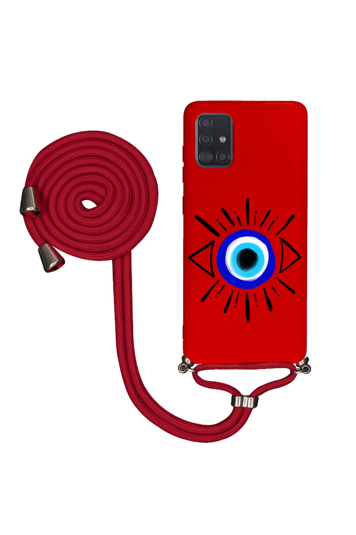 Royaleks Samsung A71 İpli Lansman Kılıf - Eyes 2