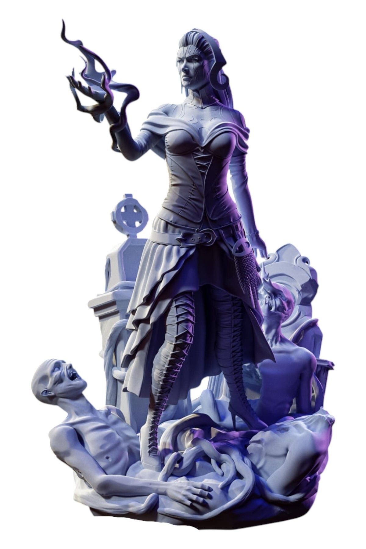 Miyazaki Premium Liliana Vess Figürü | Magic: The Gathering Koleksiyonu