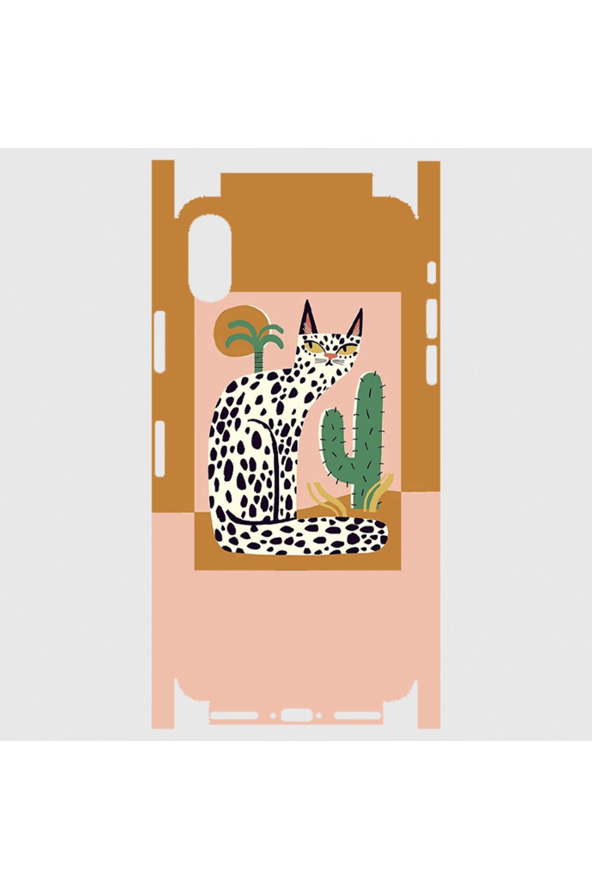Royaleks iPhone Xs Max Telefon Kaplama - With Cats