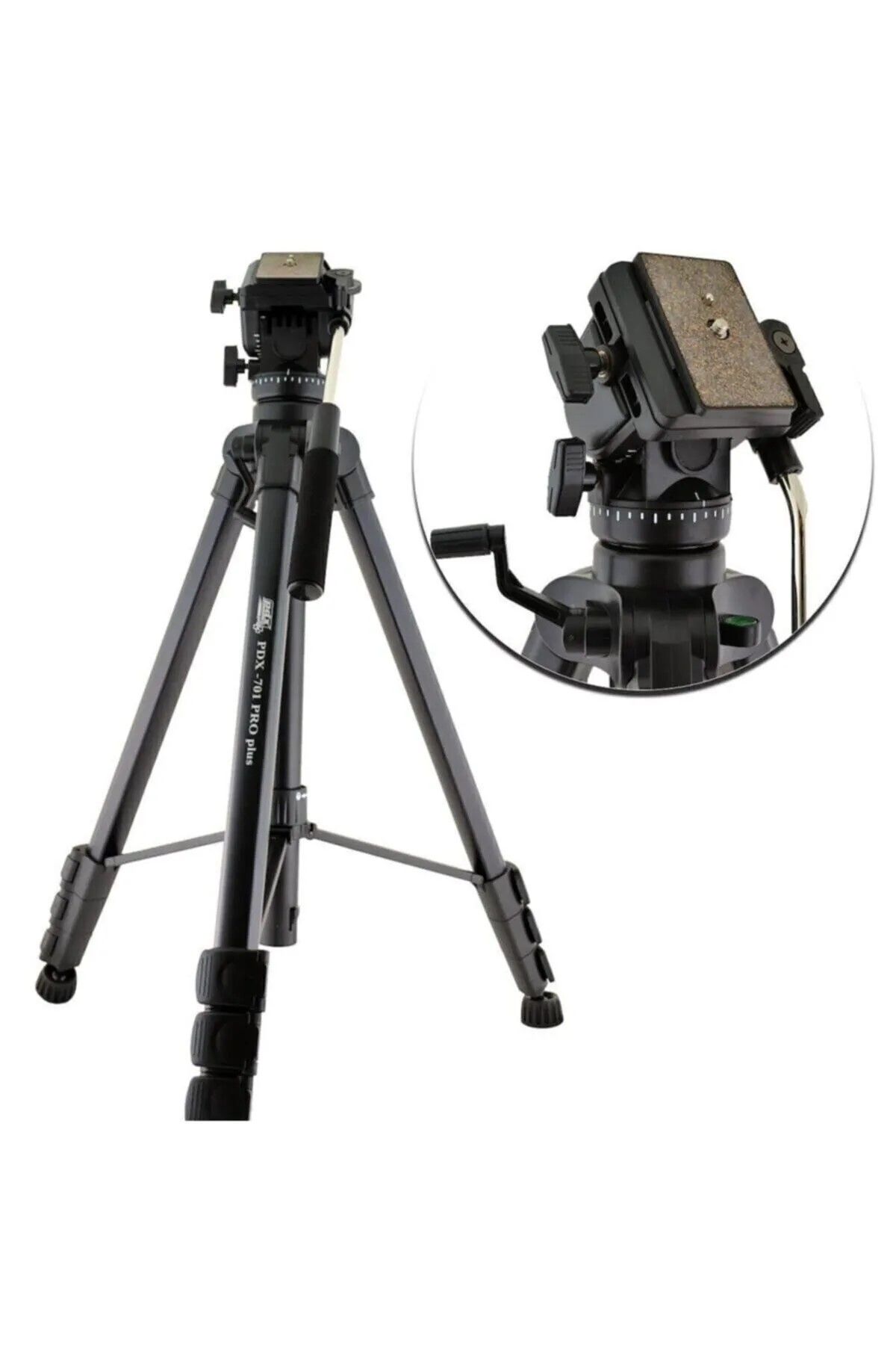 PDX 701 Pro Plus Profesyonel Tripod