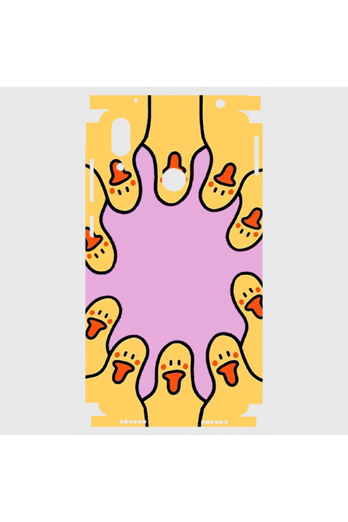 Royaleks Huawei Y7 2019 Telefon Kaplama - Duck is a Bird