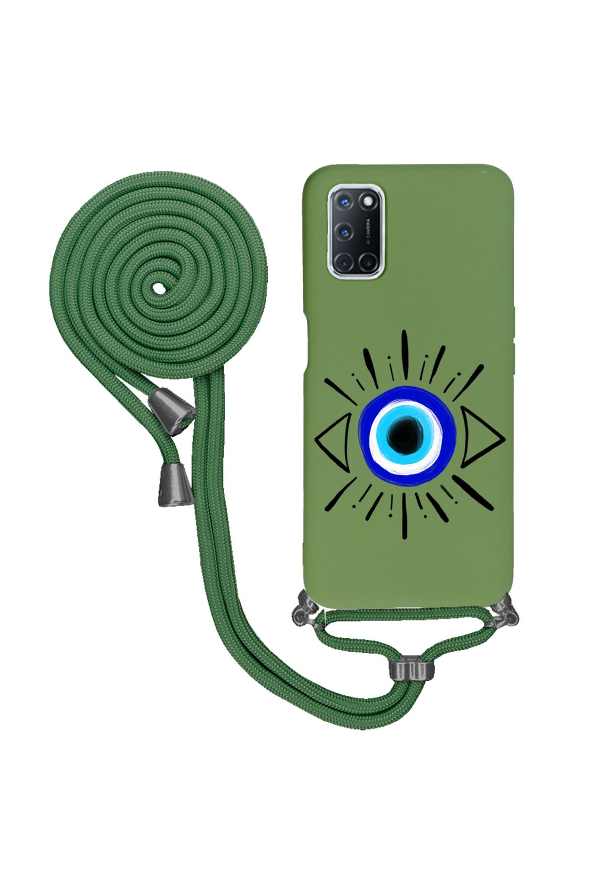Royaleks Oppo A52 İpli Lansman Kılıf - Eyes 2