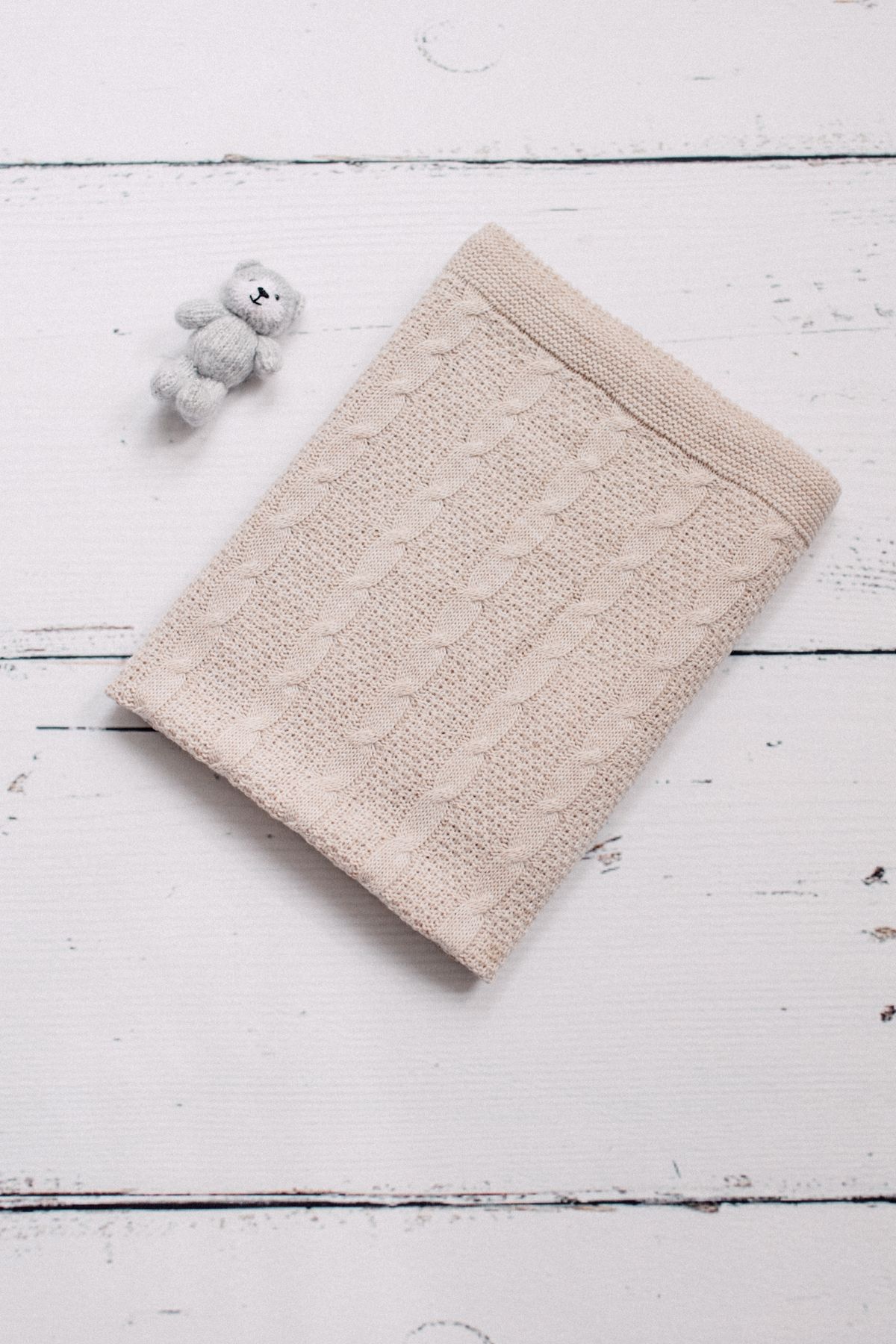 tinykiddesign Triko Bebek Battaniyesi