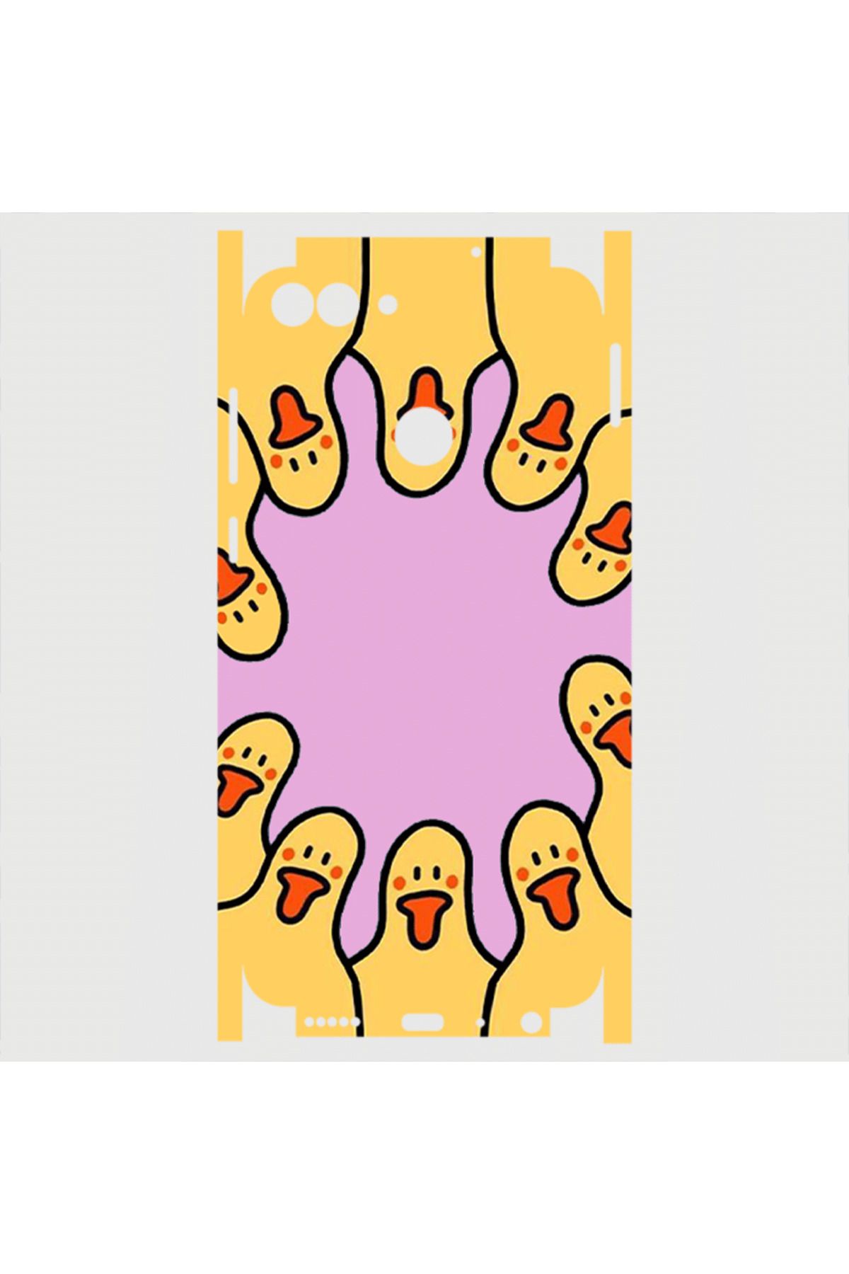 Royaleks Huawei P Smart Telefon Kaplama - Duck is a Bird