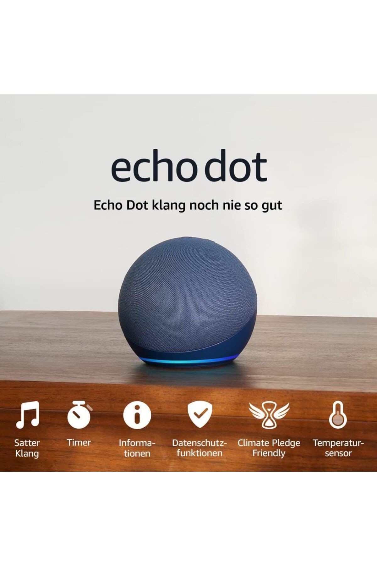 ECHO DOT (Yeni Nesil) | 2025 Akıllı Ev Koleksiyonu | Sensörlü ve Stüdyo Kalitesinde Ses