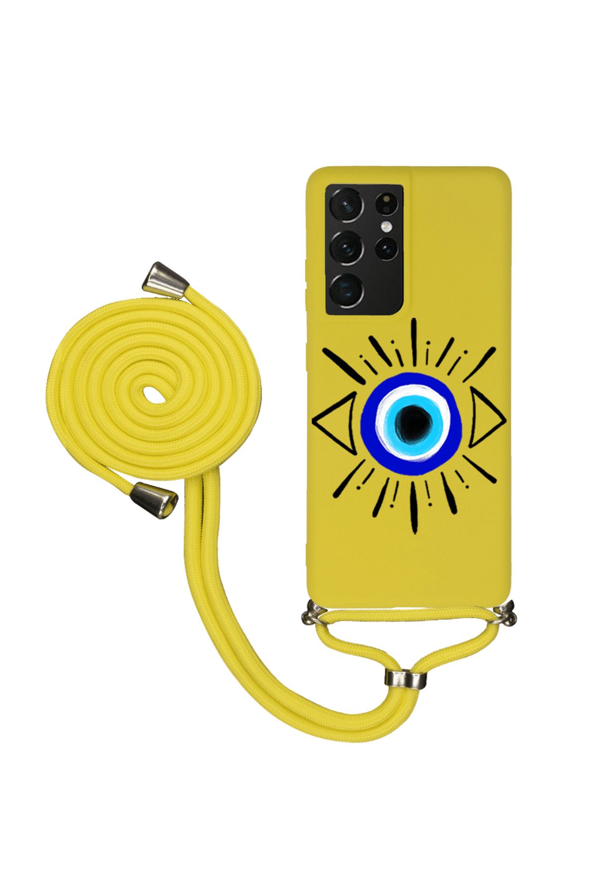 Royaleks Samsung S21 Ultra İpli Lansman Kılıf - Eyes 2