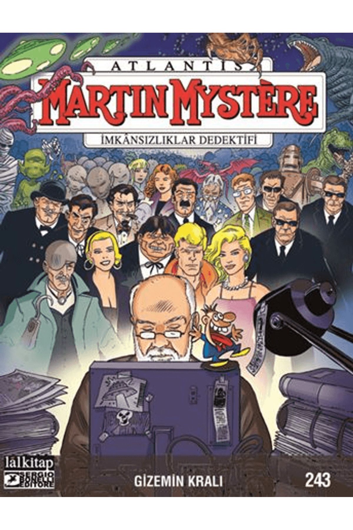 Lal Kitap Martin Mystere sayı 243 / Sergio Badino / Lal Kitap / 5771303461014