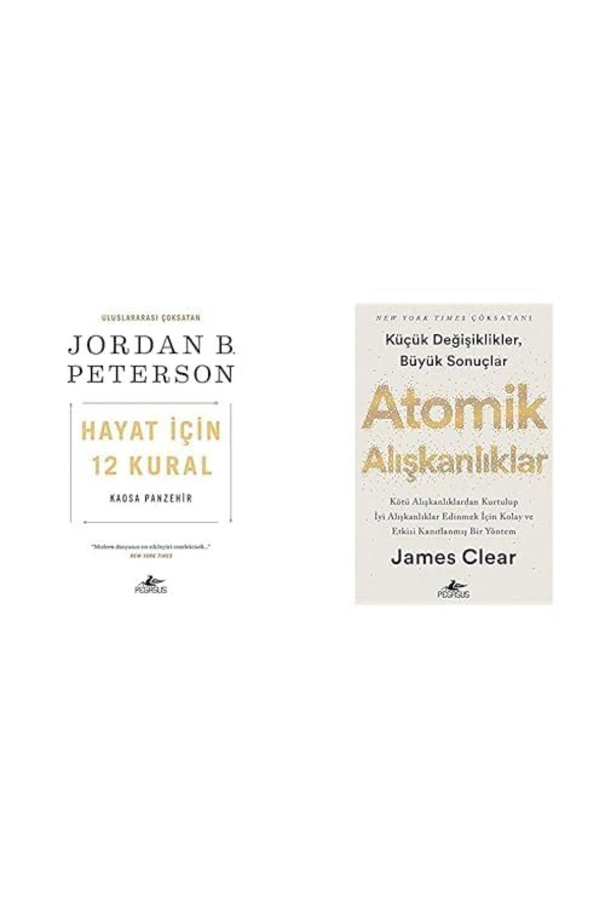 Destek Yayınları HAYAT ICIN 12 KURAL + ATOMIK ALISKANLIKLAR=2 SET