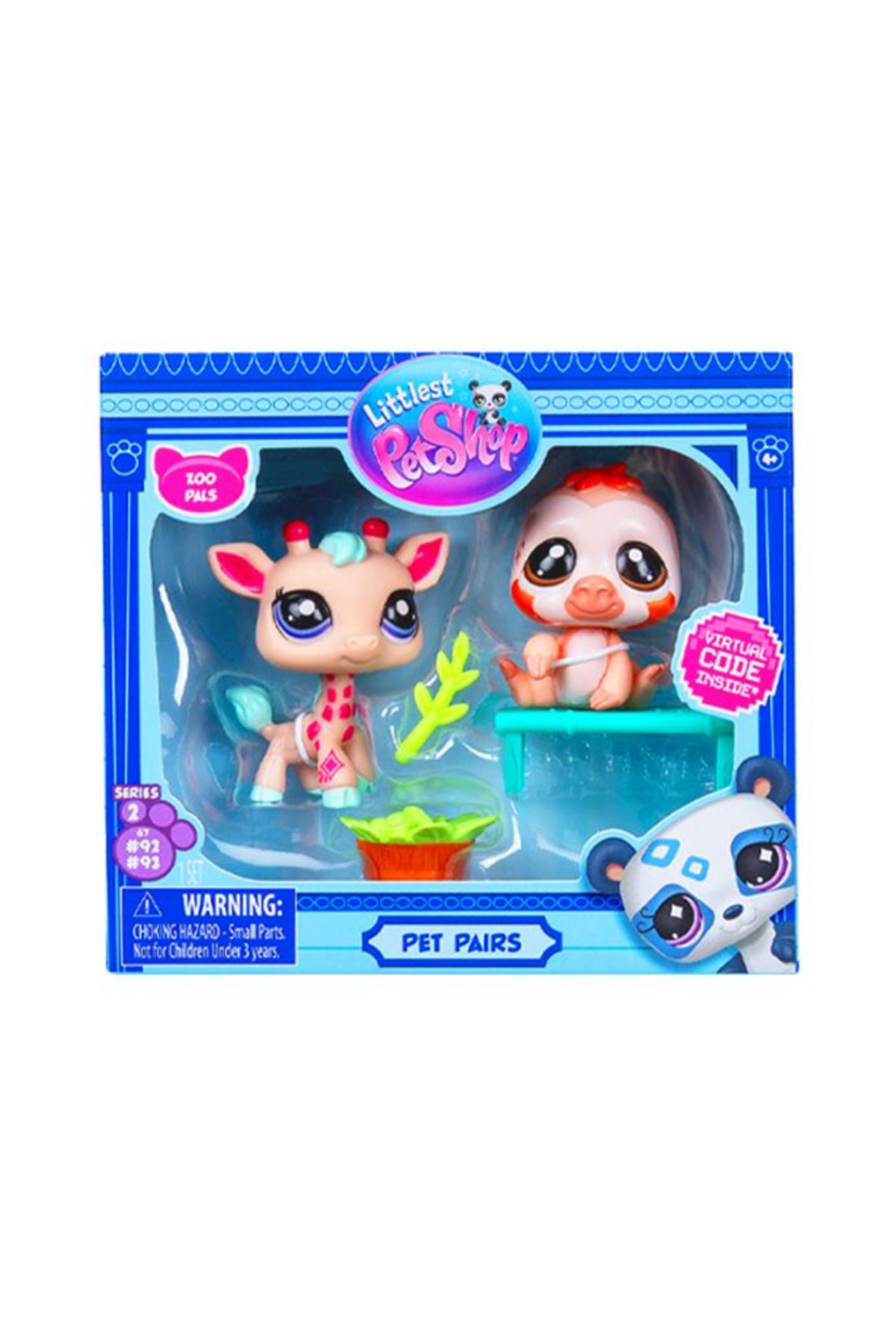 Art Tone LİTTLEST PET SHOP MİNİŞLER 620 S2 2 Lİ MİNİŞ FİGÜR 4+